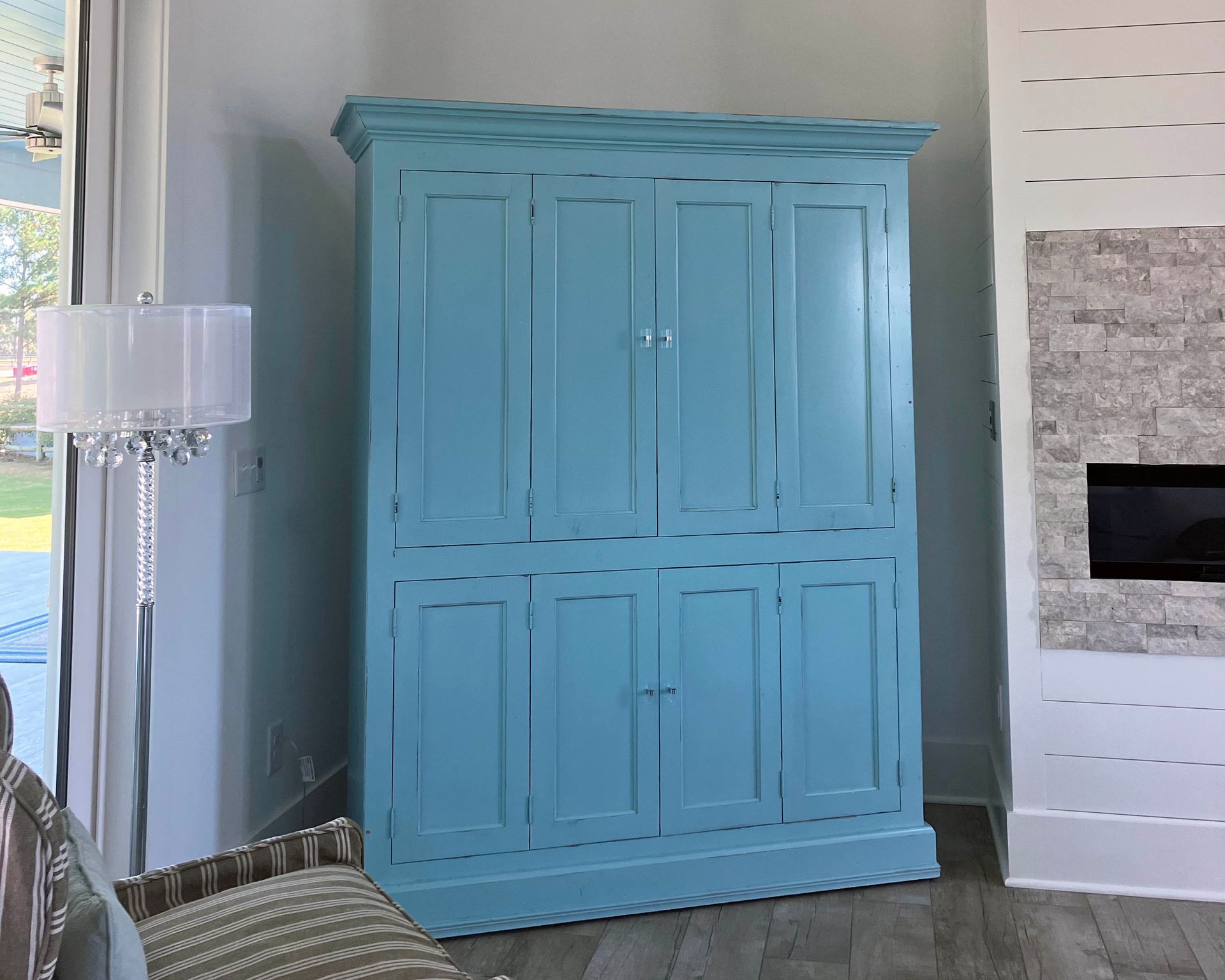 William Tv Armoire 2 