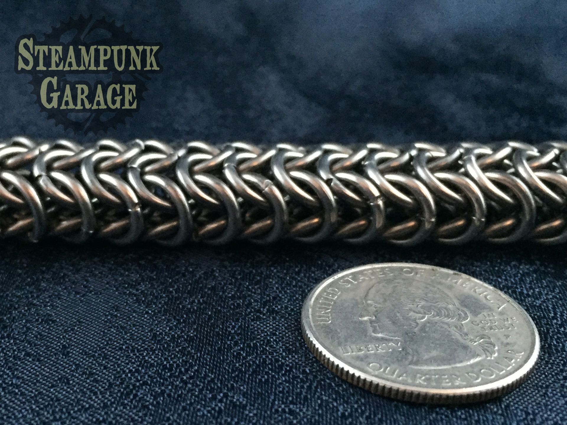 Thick Wallet Chain - Roundmaille - Stainless Steel 6 