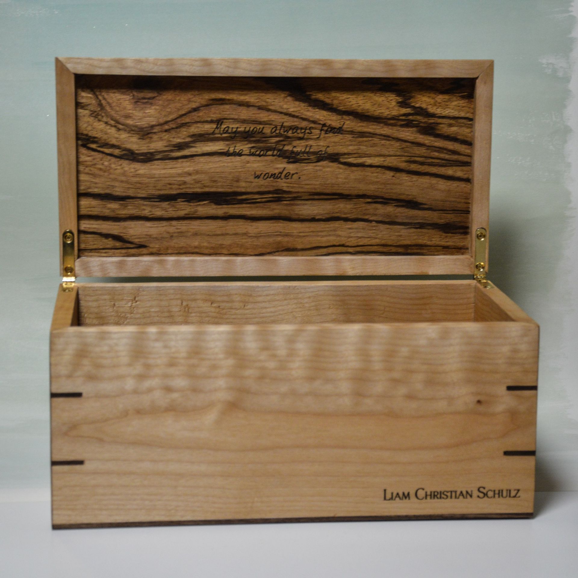 Engraved Keepsake Box Zero Toxin