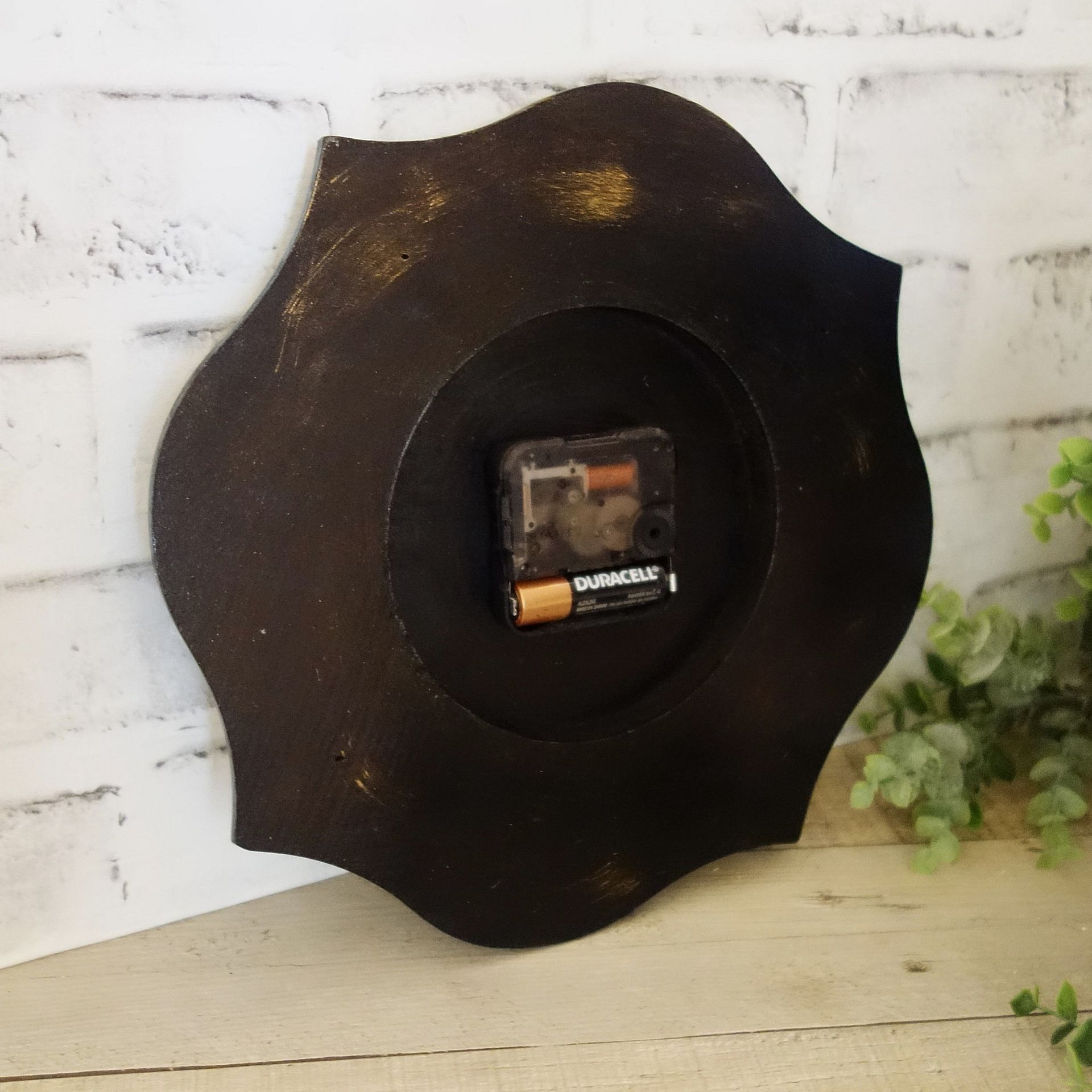 Courtly Clock Black And White Checked Kitchen Clock Buffalo Checked Wall Clock 3 