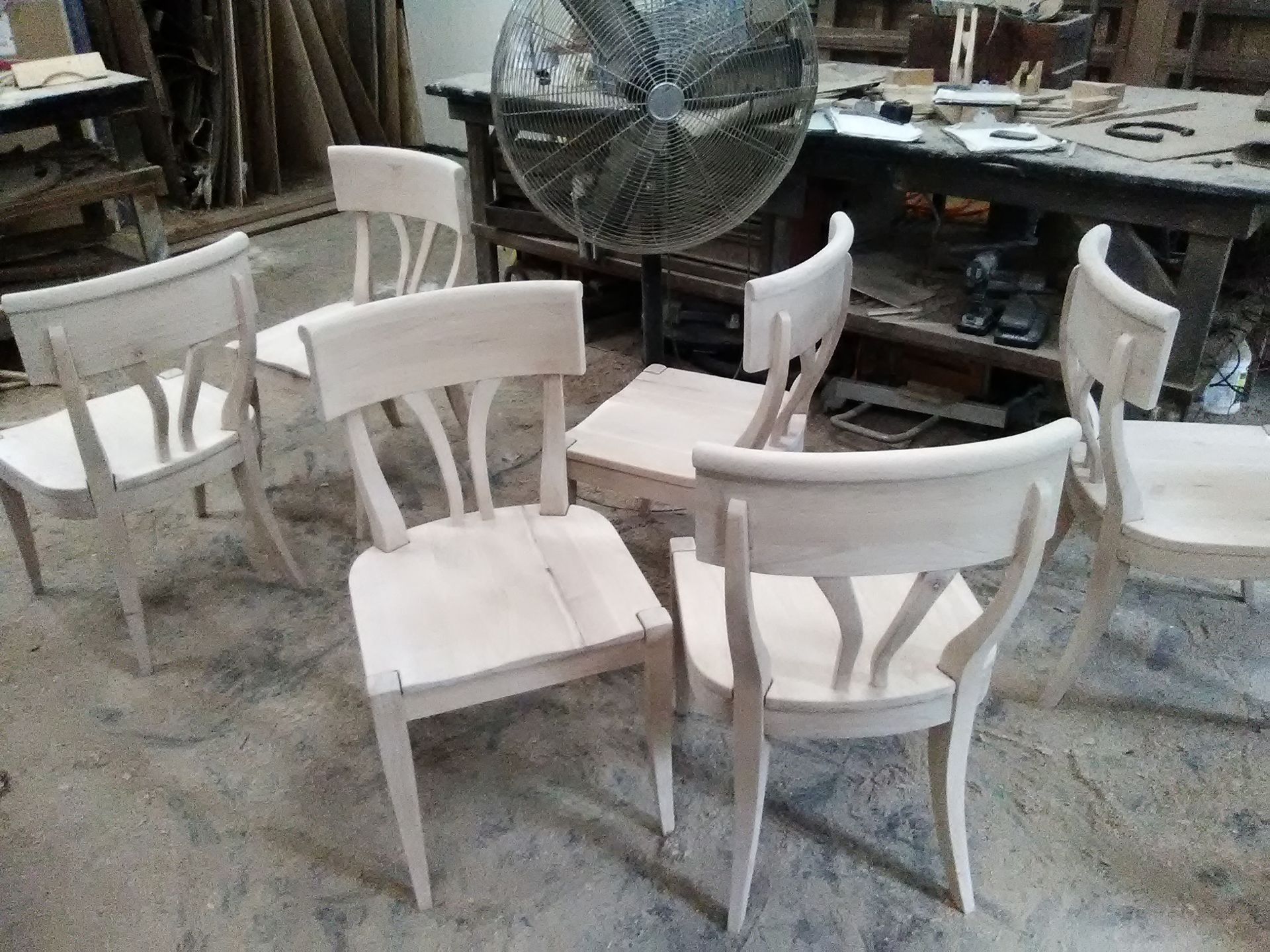 #1302 Klismos Chair 4