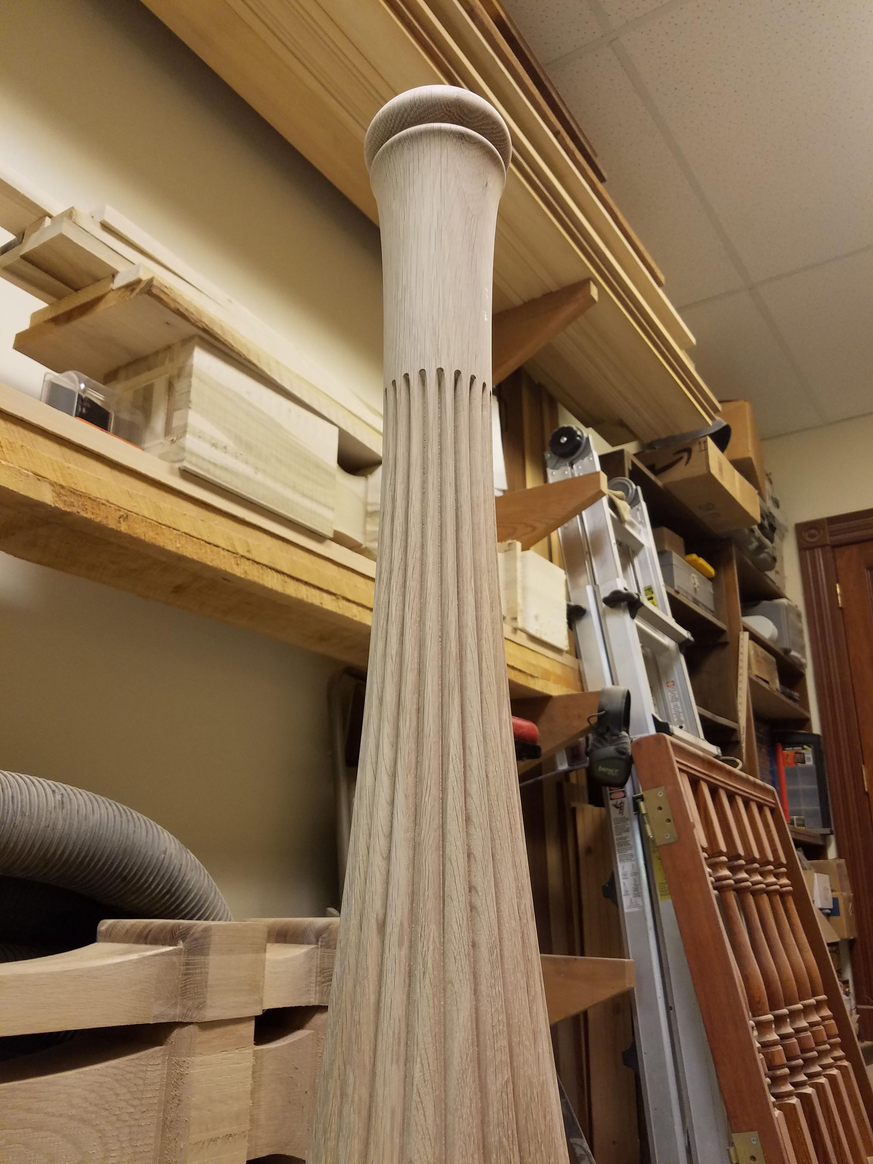 Large Stair Newel Post 3