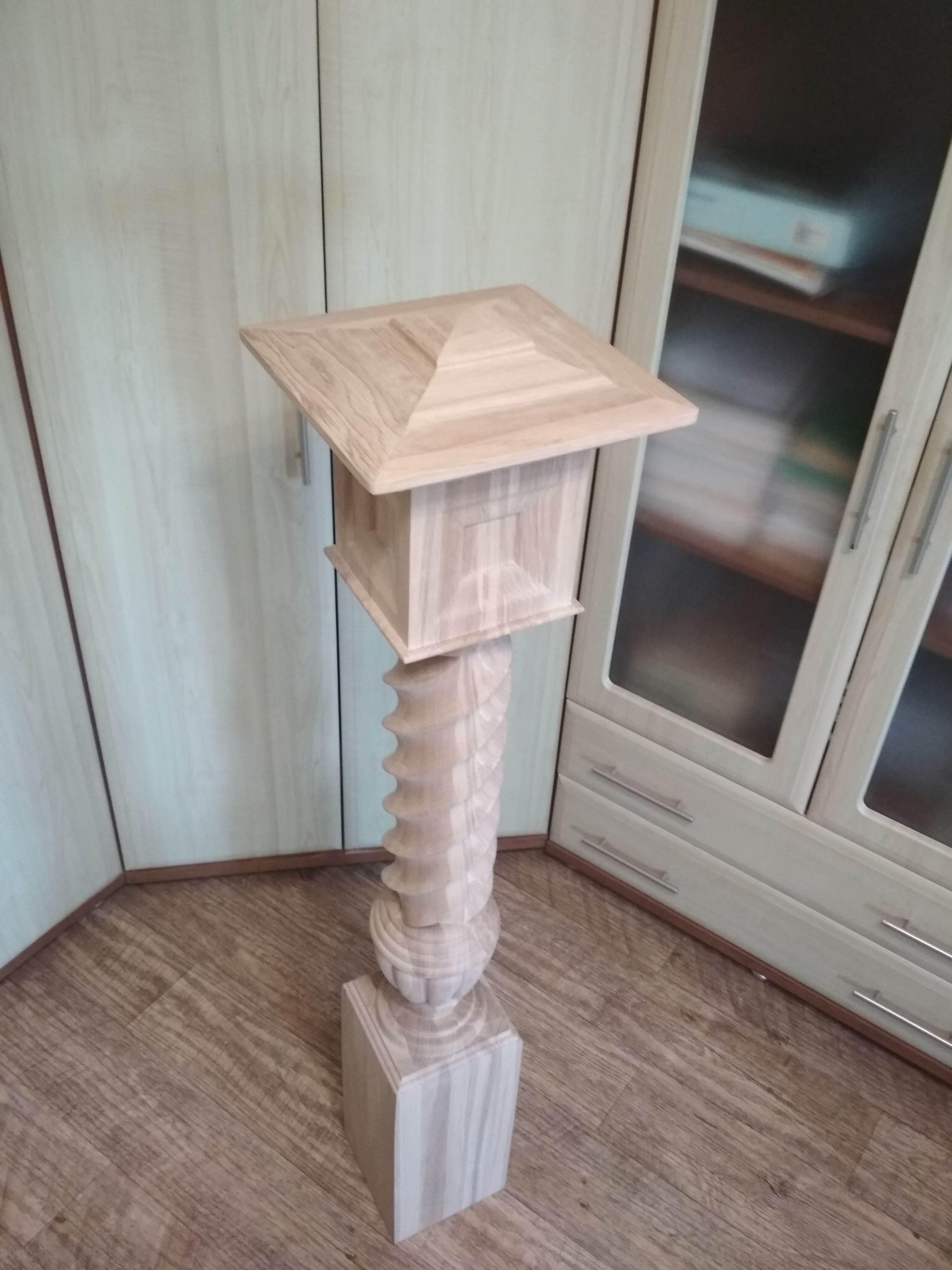 Custom Stair Newel Post 2