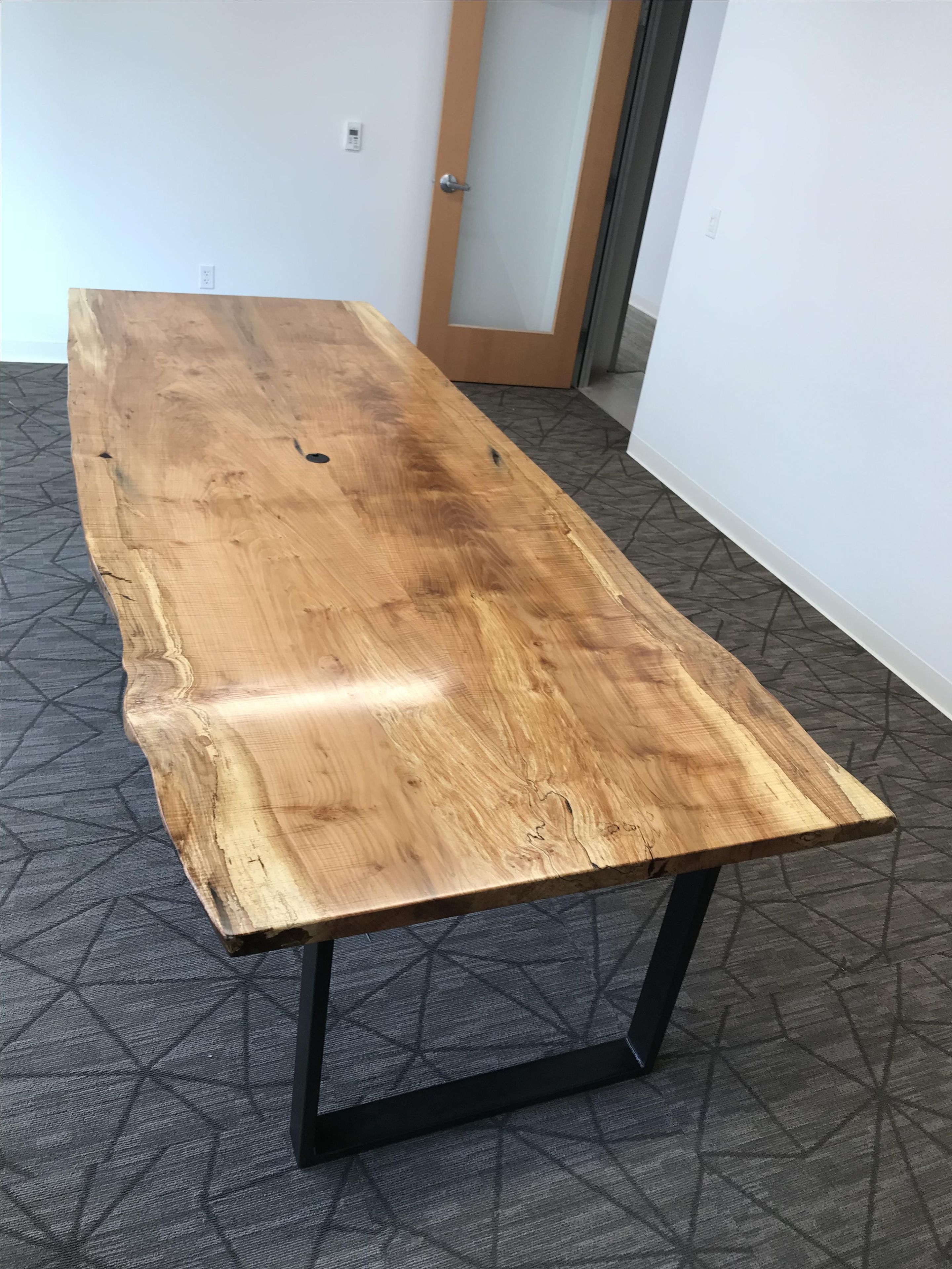 Live Edge Maple Conference Table 5 
