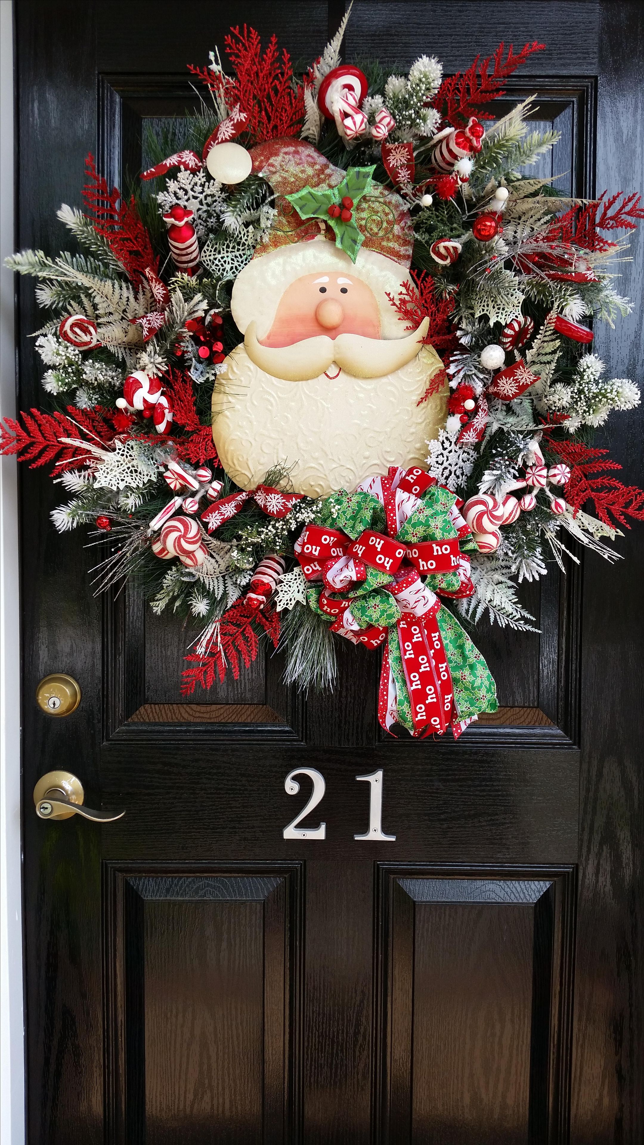 Christmas Holiday Winter Wreaths Burlap Mesh Grapevine Evergreen