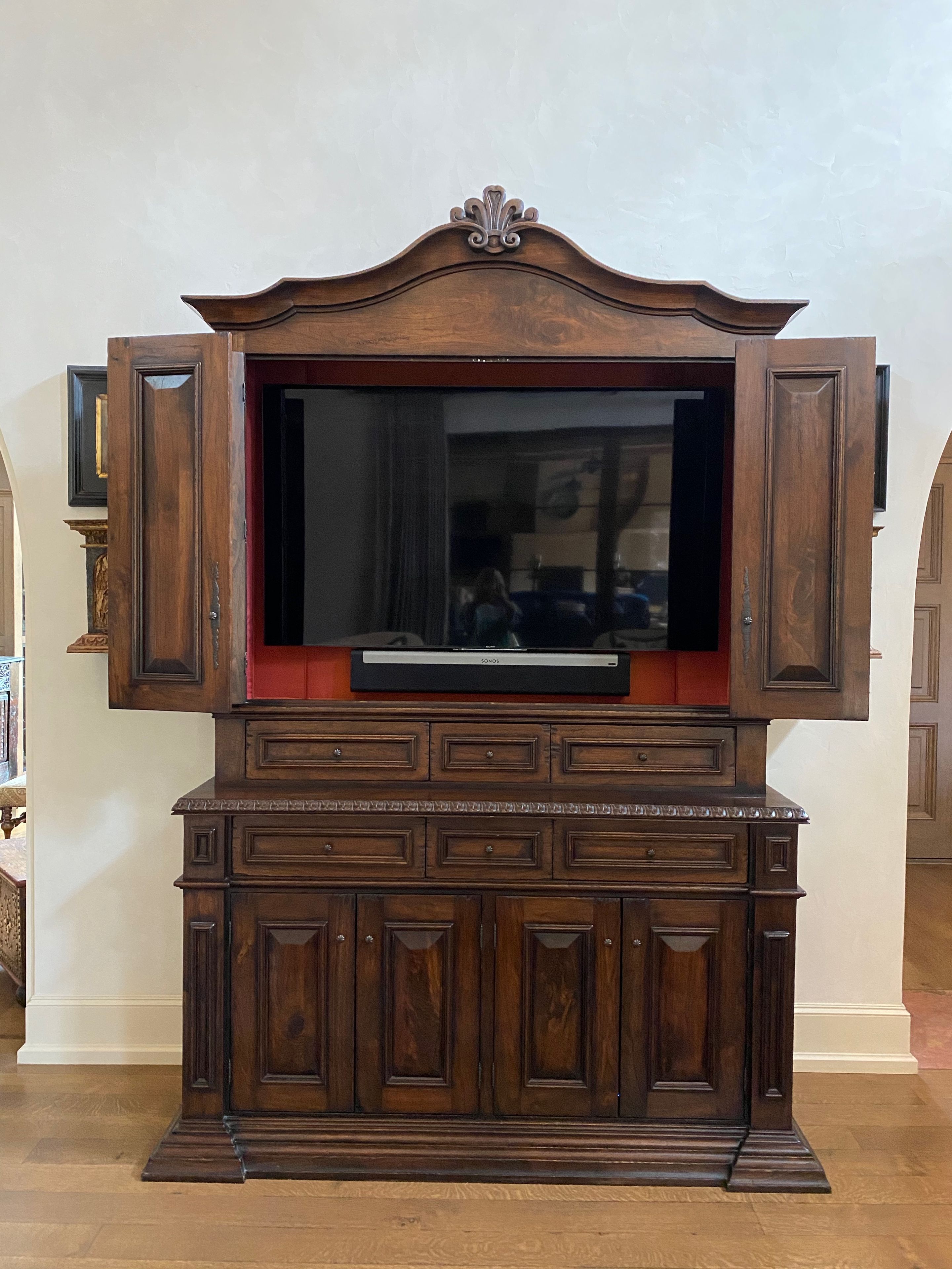 Walnut Armoire 3 
