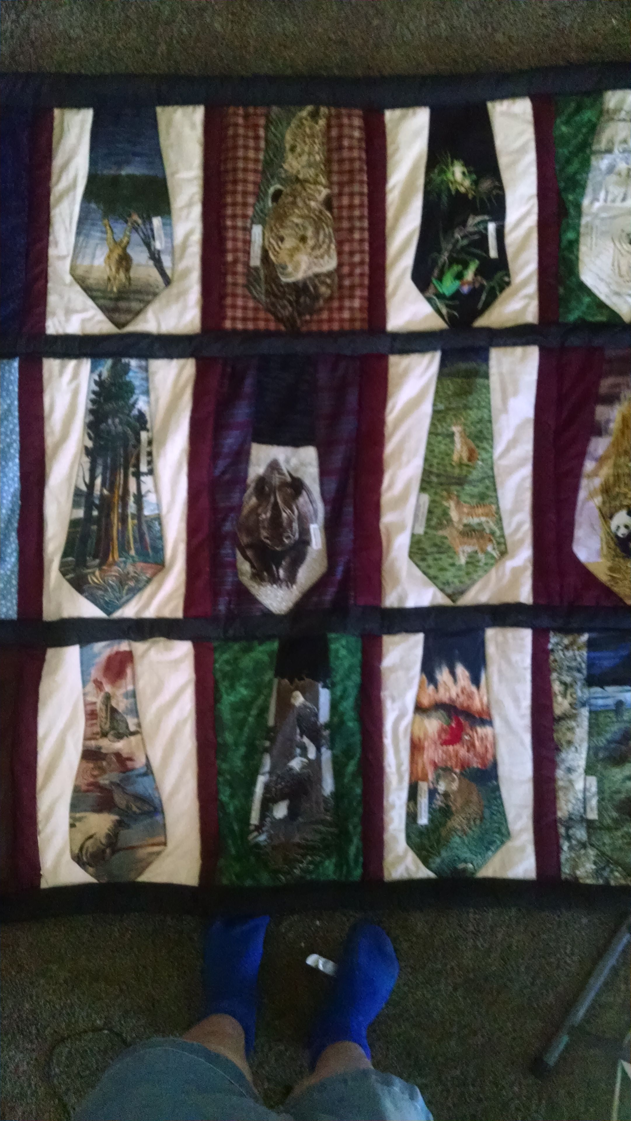 Quilt From Ties