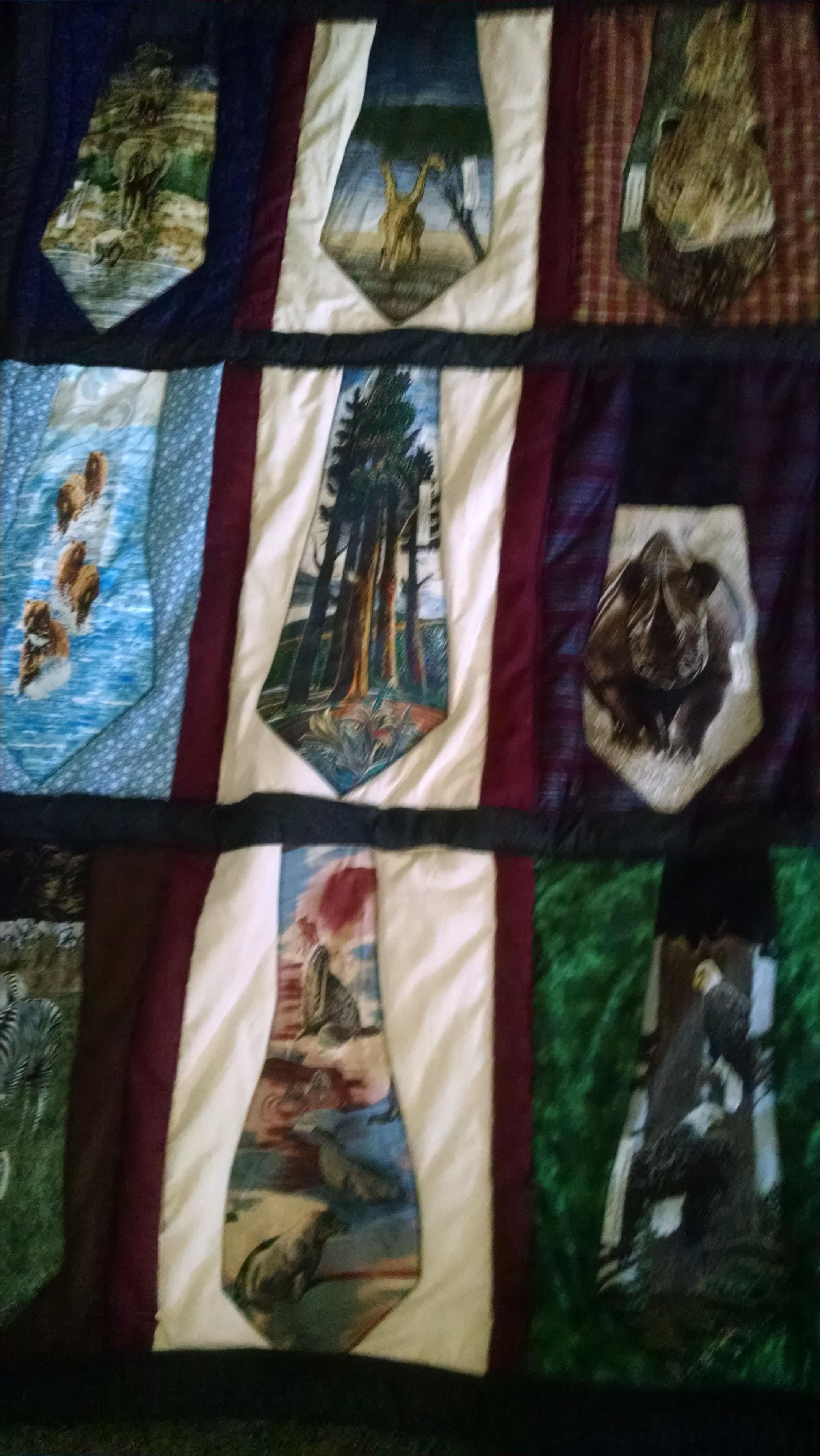 Quilt From Ties 2 