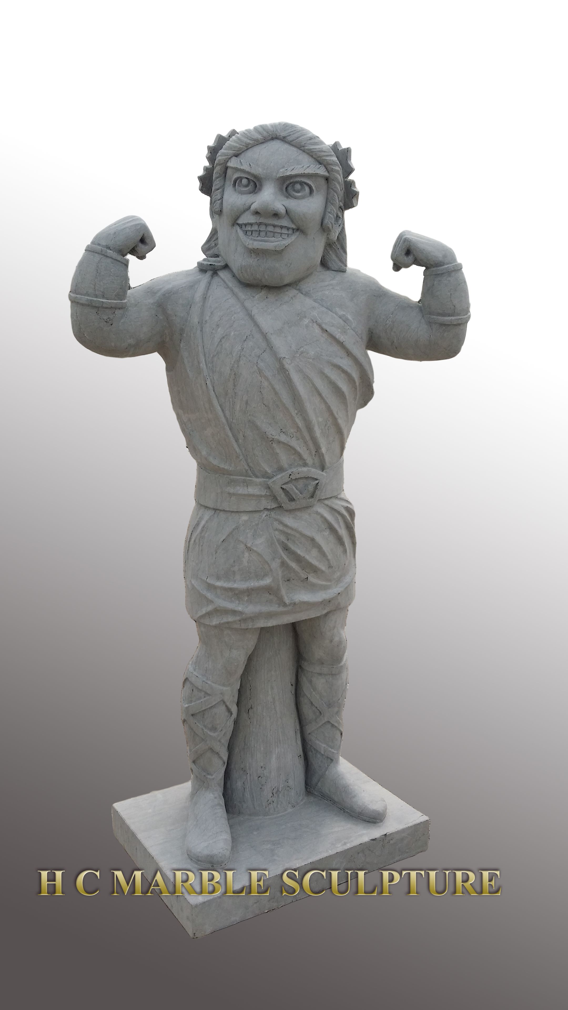 School Mascot Marble Statue 1 