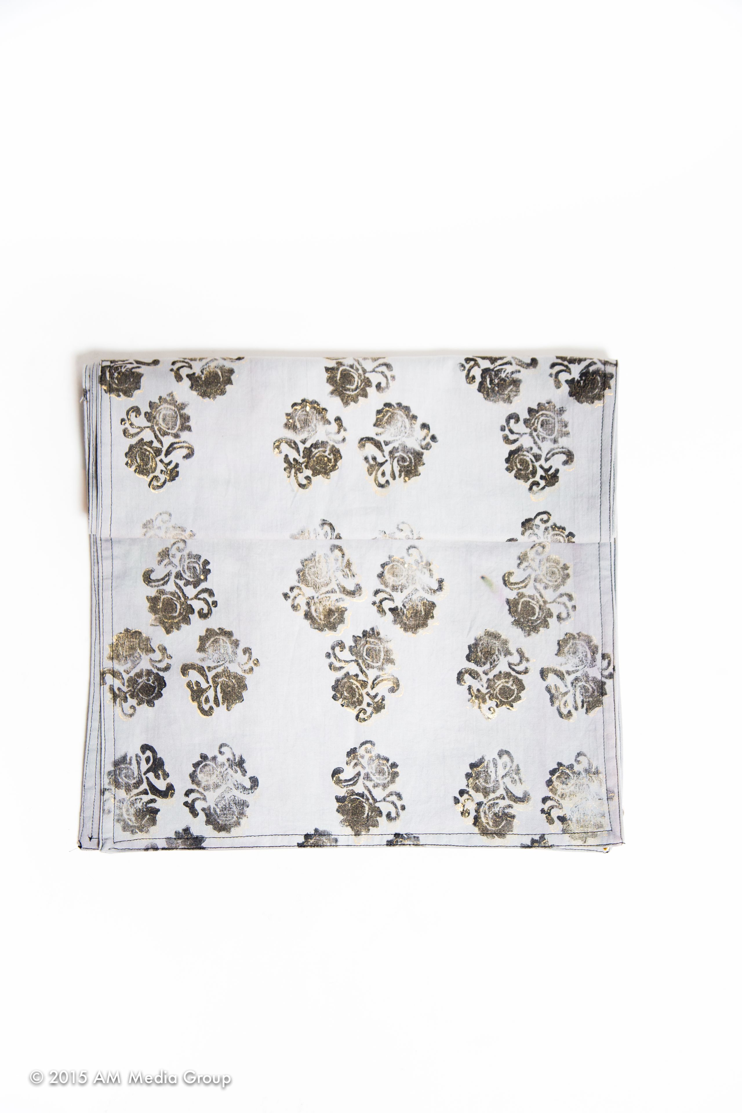 Hand-Dyed & Block Printed Table Runners