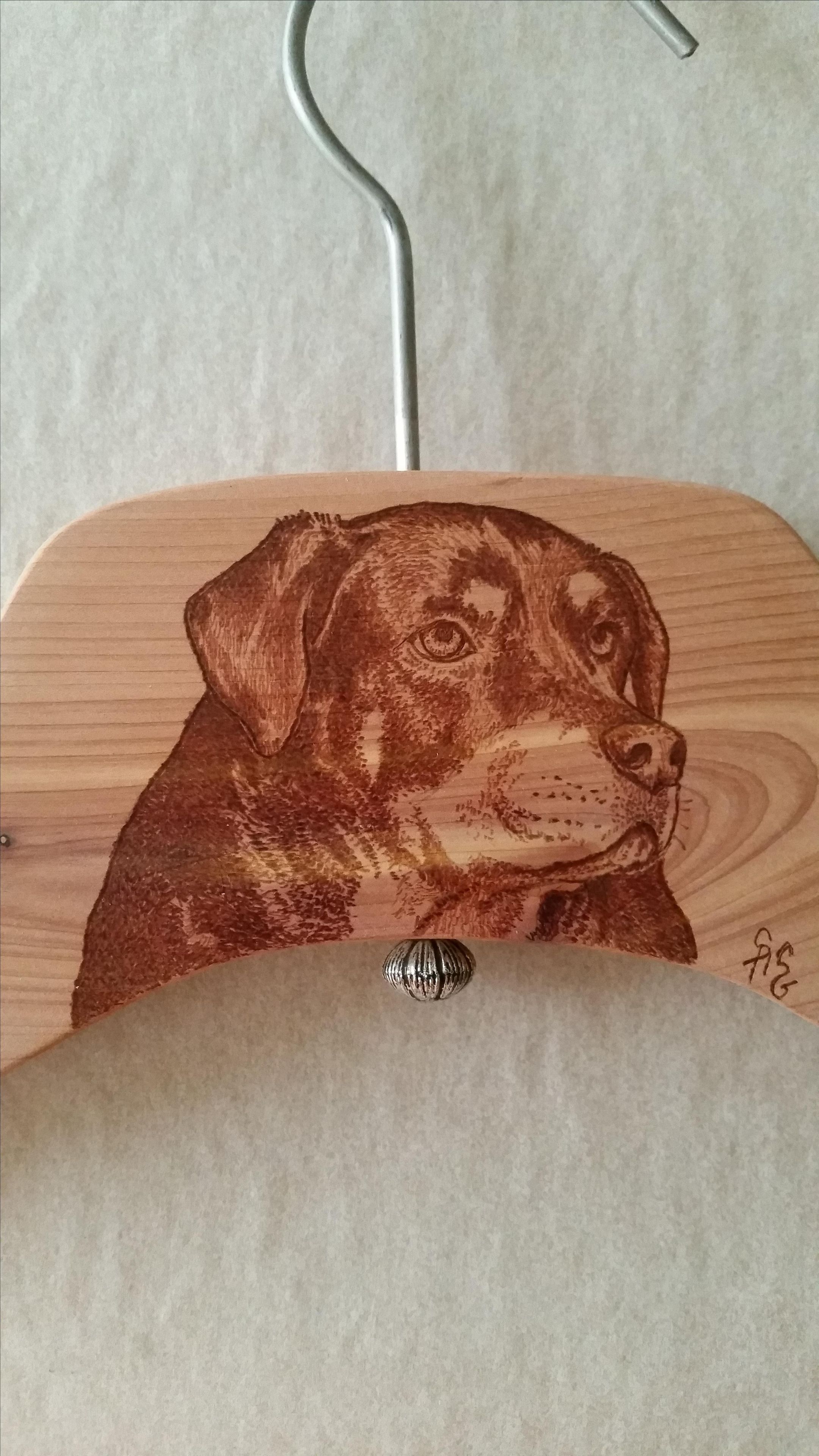 Handcrafted Cedar Hangers 4 