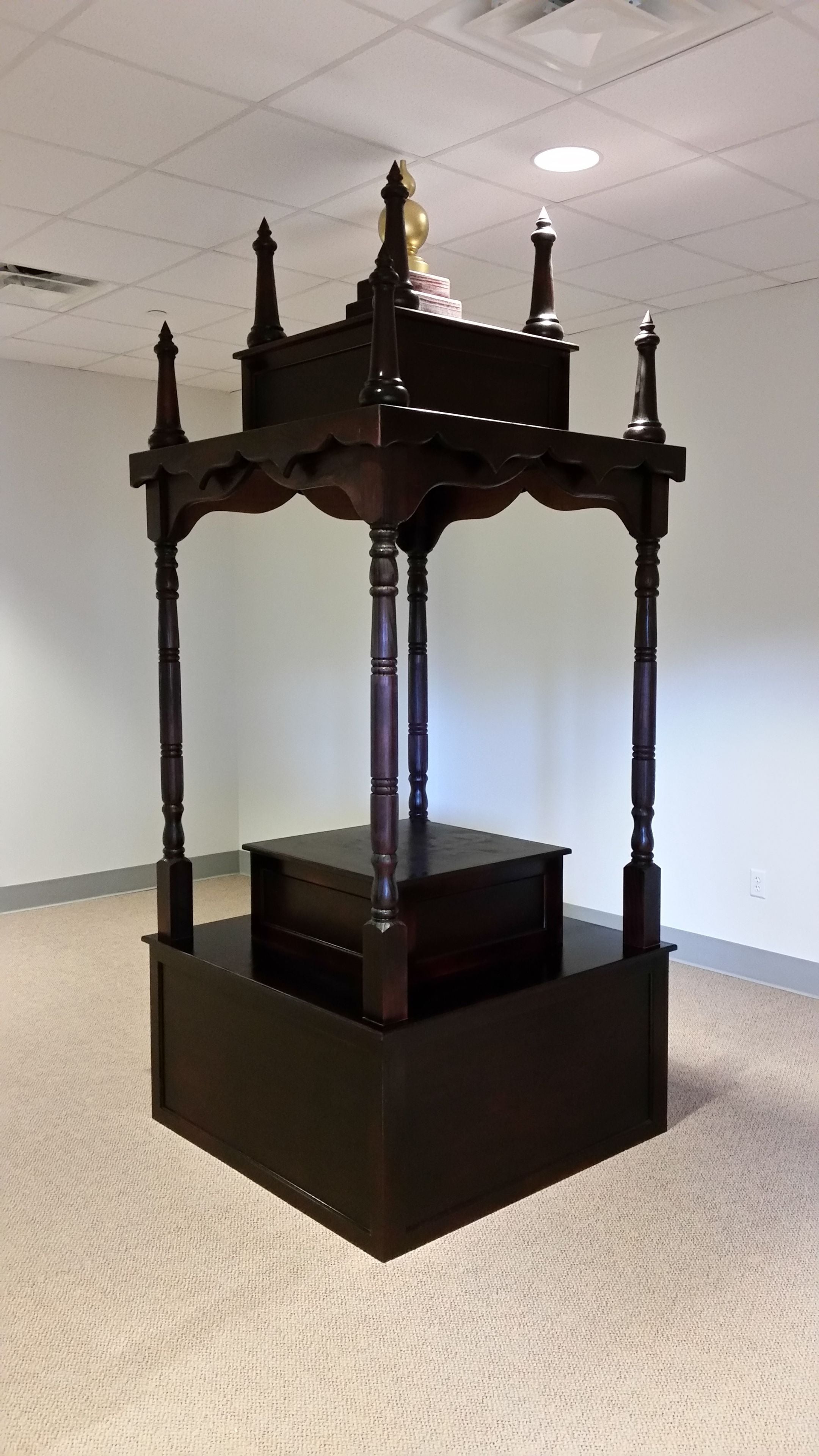 4' X 4' X 10' Hindu Altar
