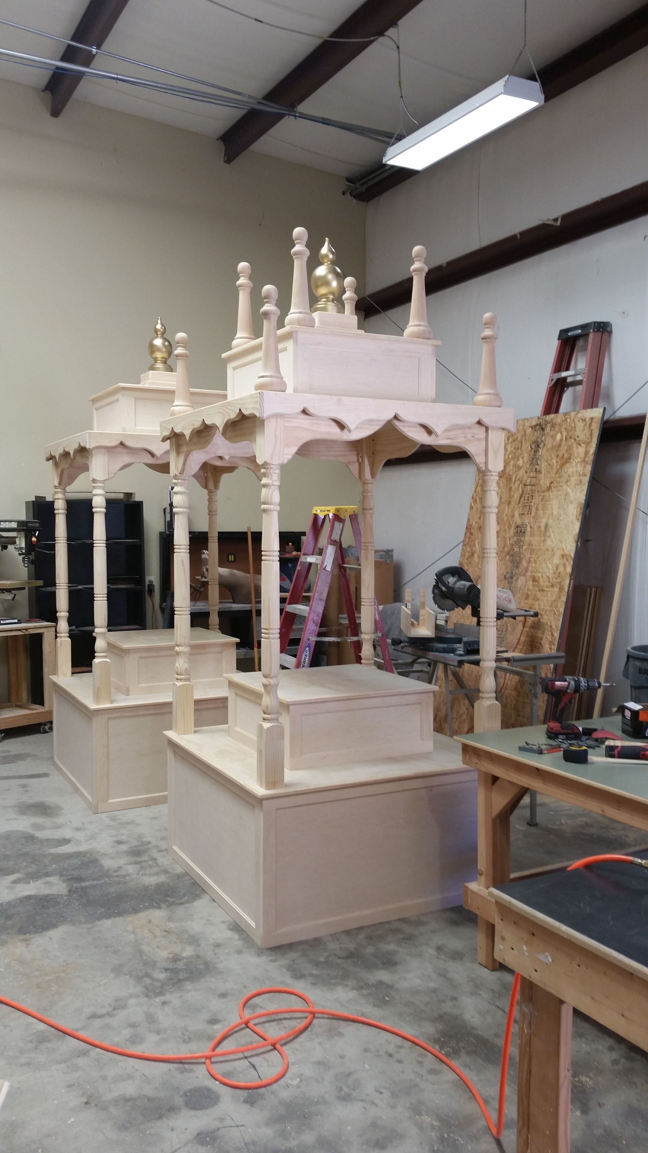 4' X 4' X 10' Hindu Altar 2