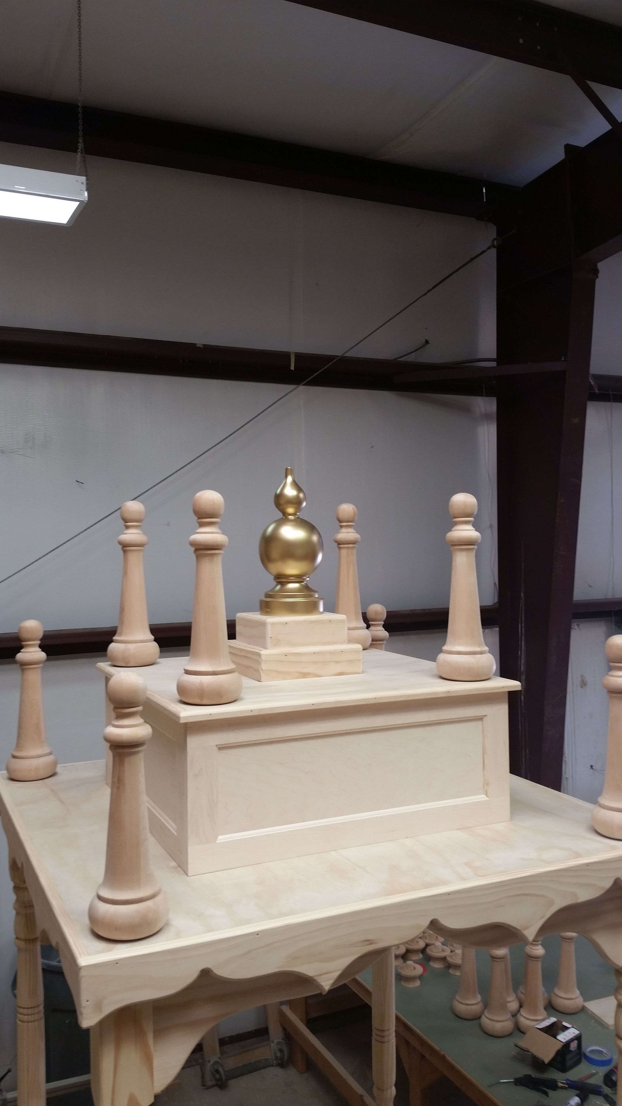 4' X 4' X 10' Hindu Altar 3