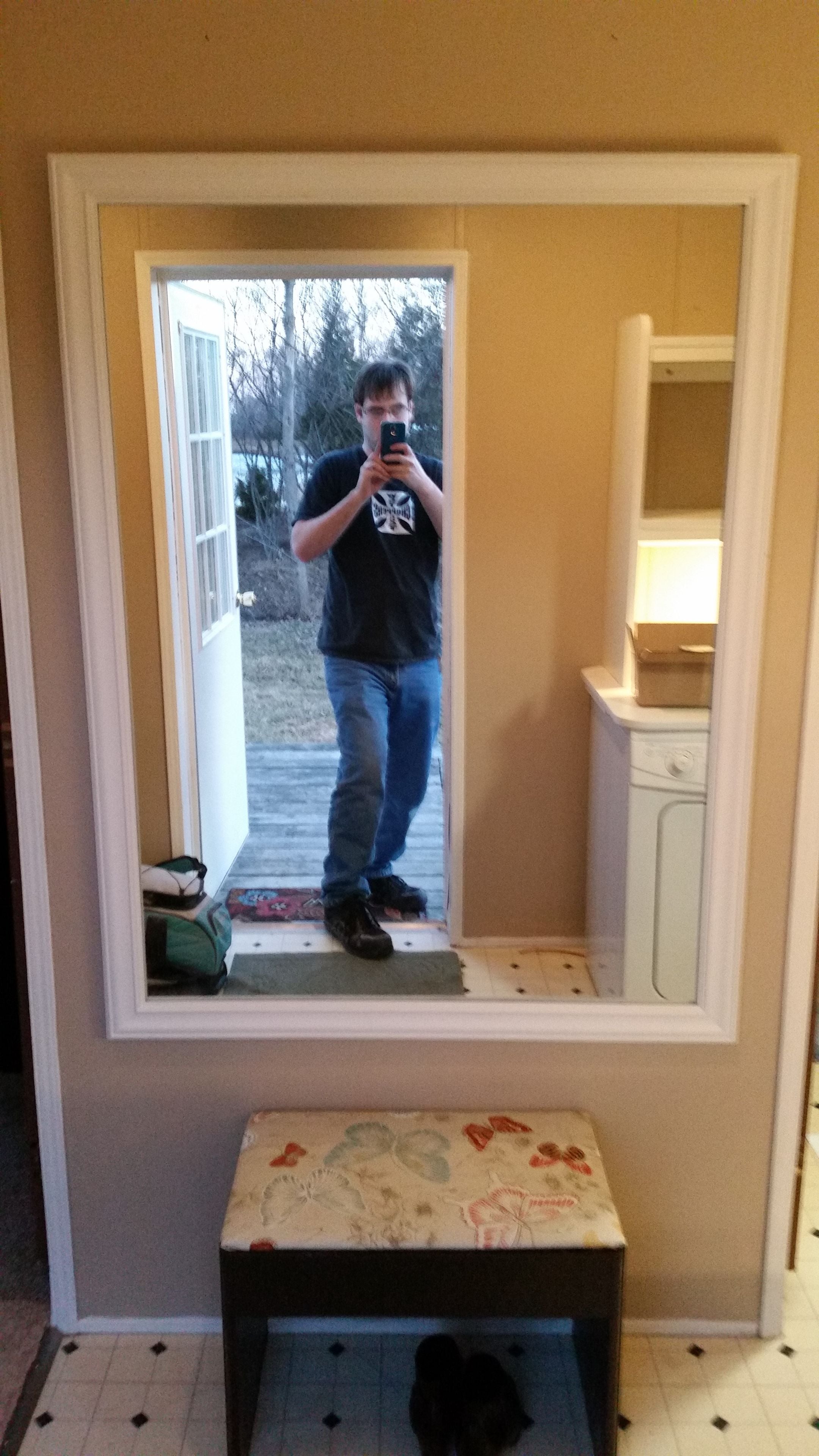 Custom Frame For Wall Mirror.