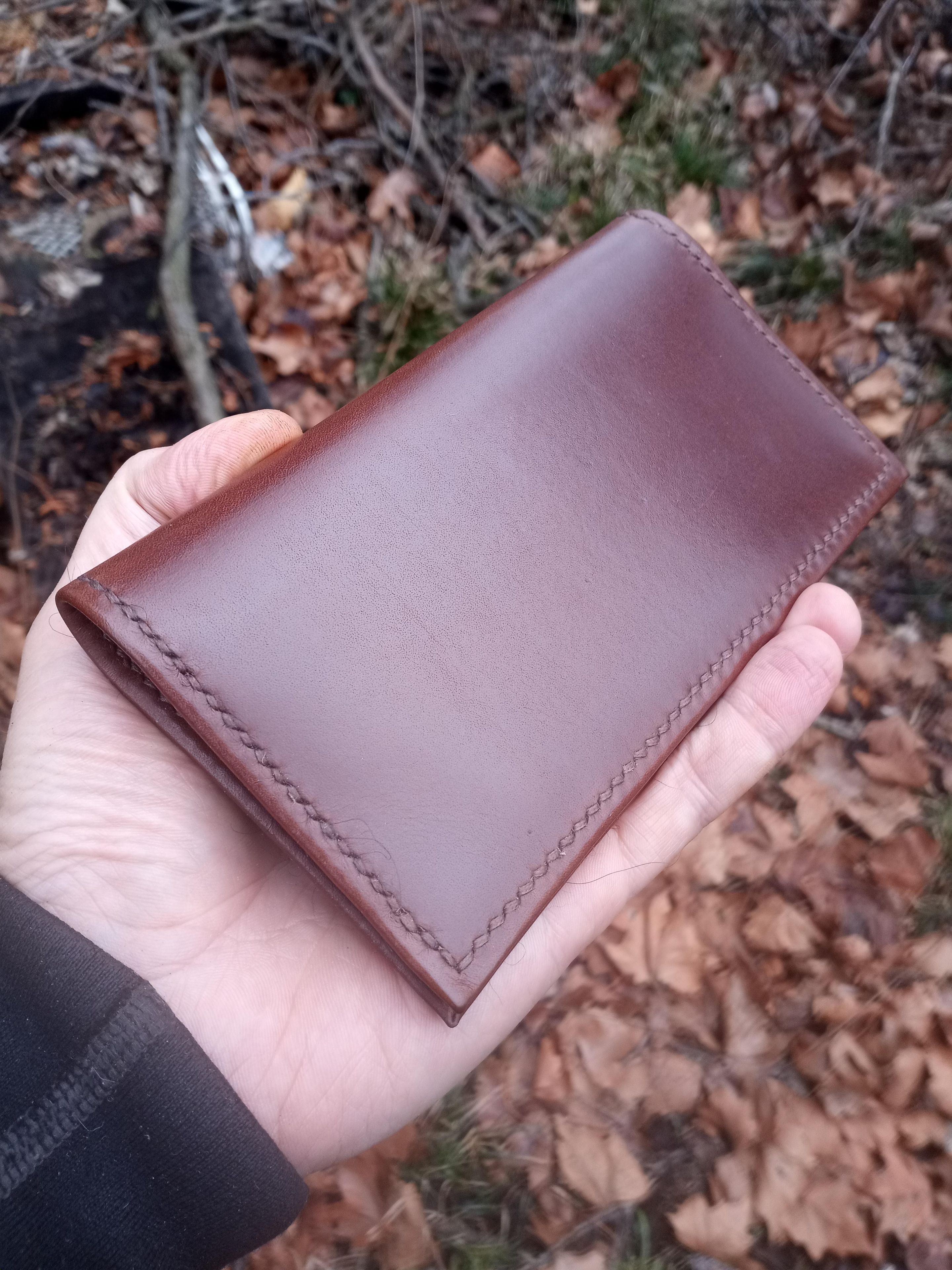 Italian Leather Checkbook