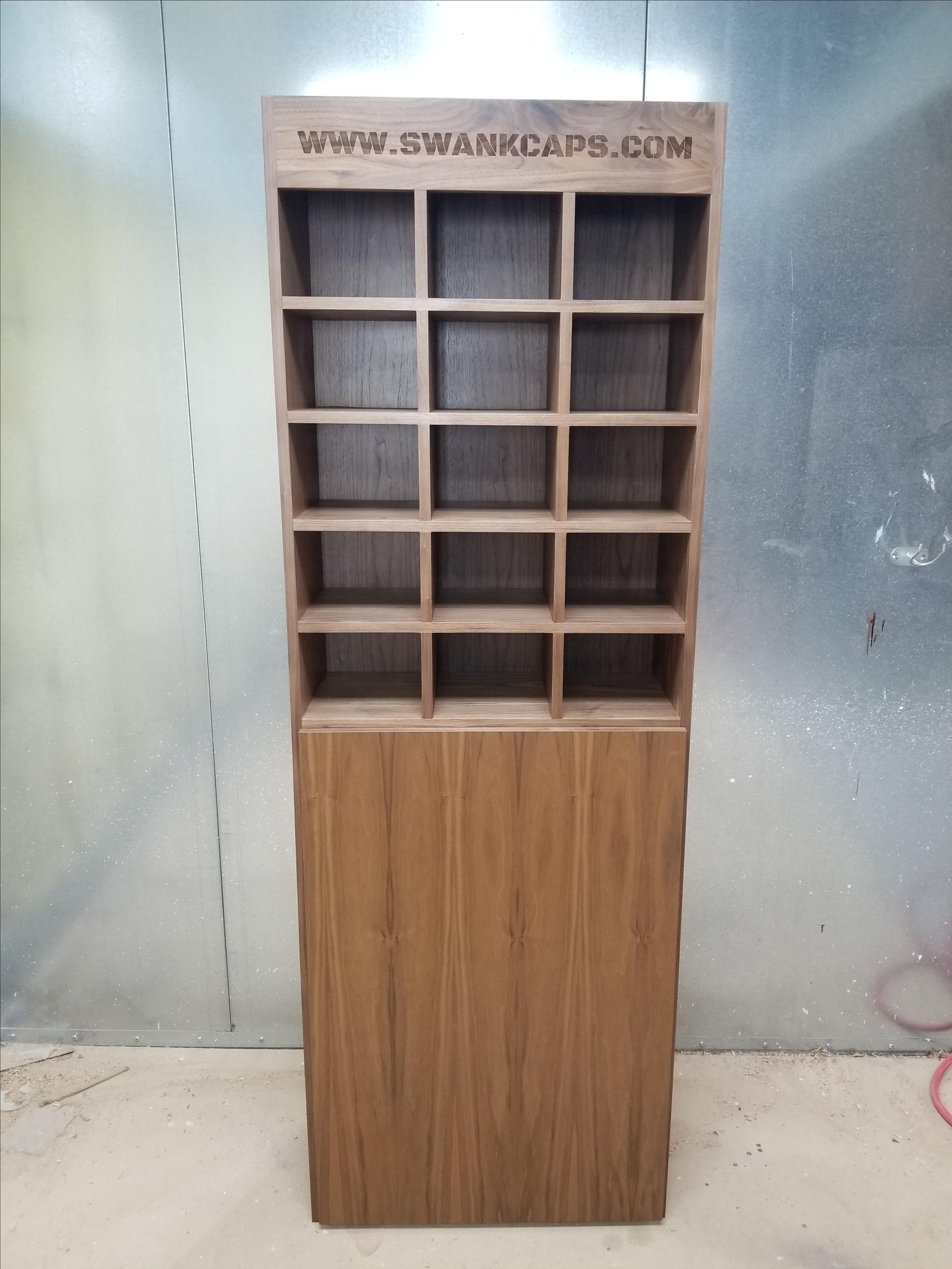 Hat Rack Display Case Commercial Or Residential