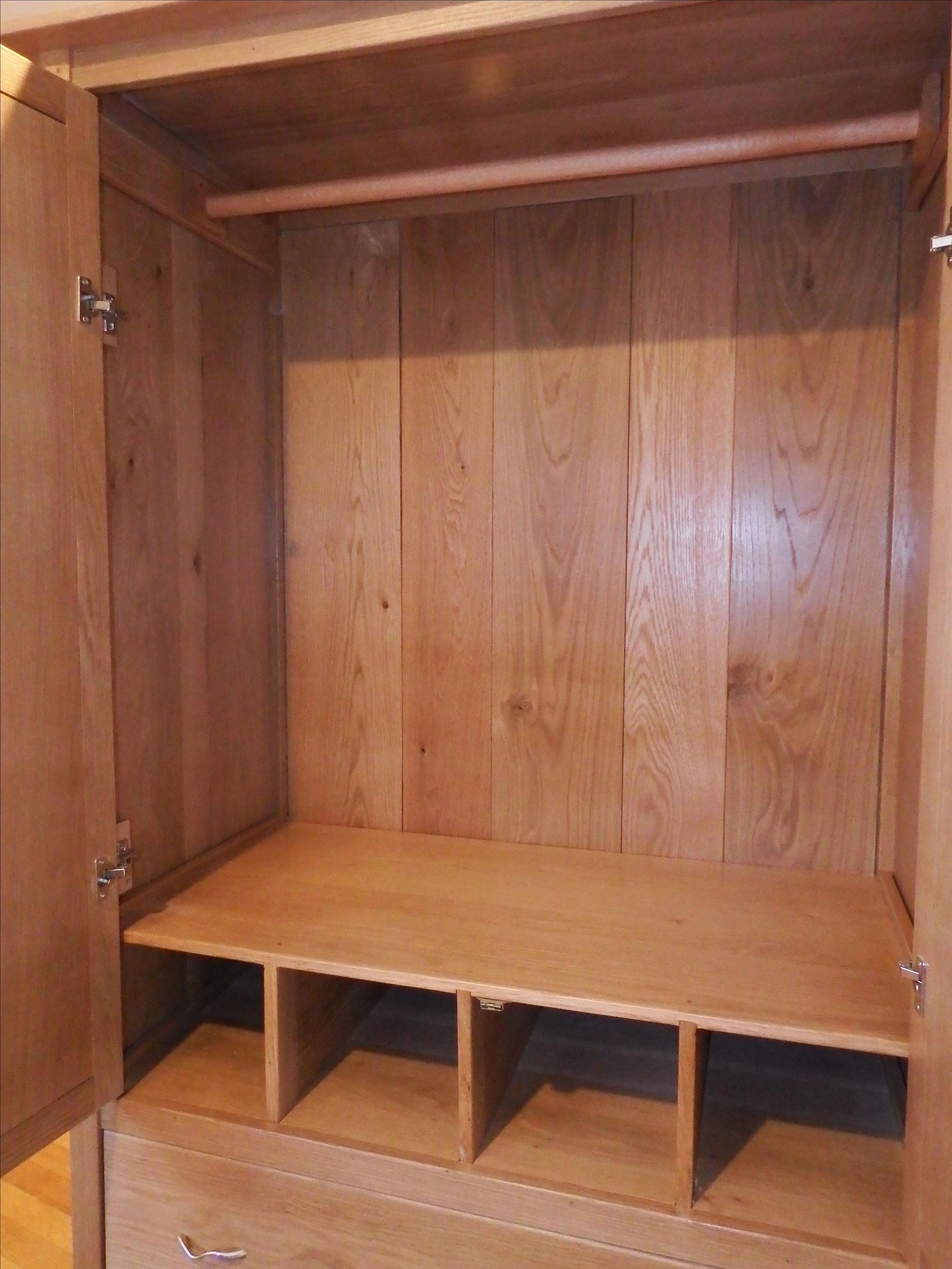 White Oak Wardrobe 3 