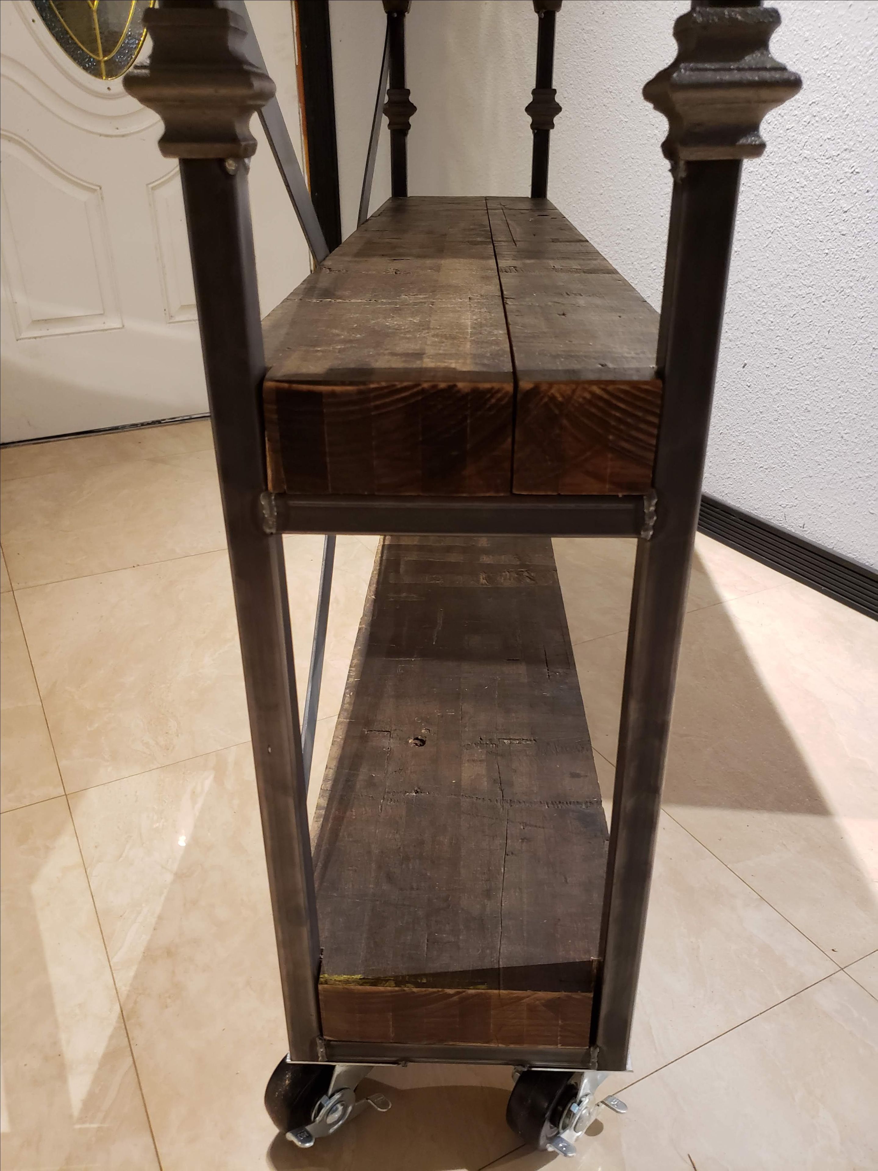 Industrial Vintage Serving Cart 5 