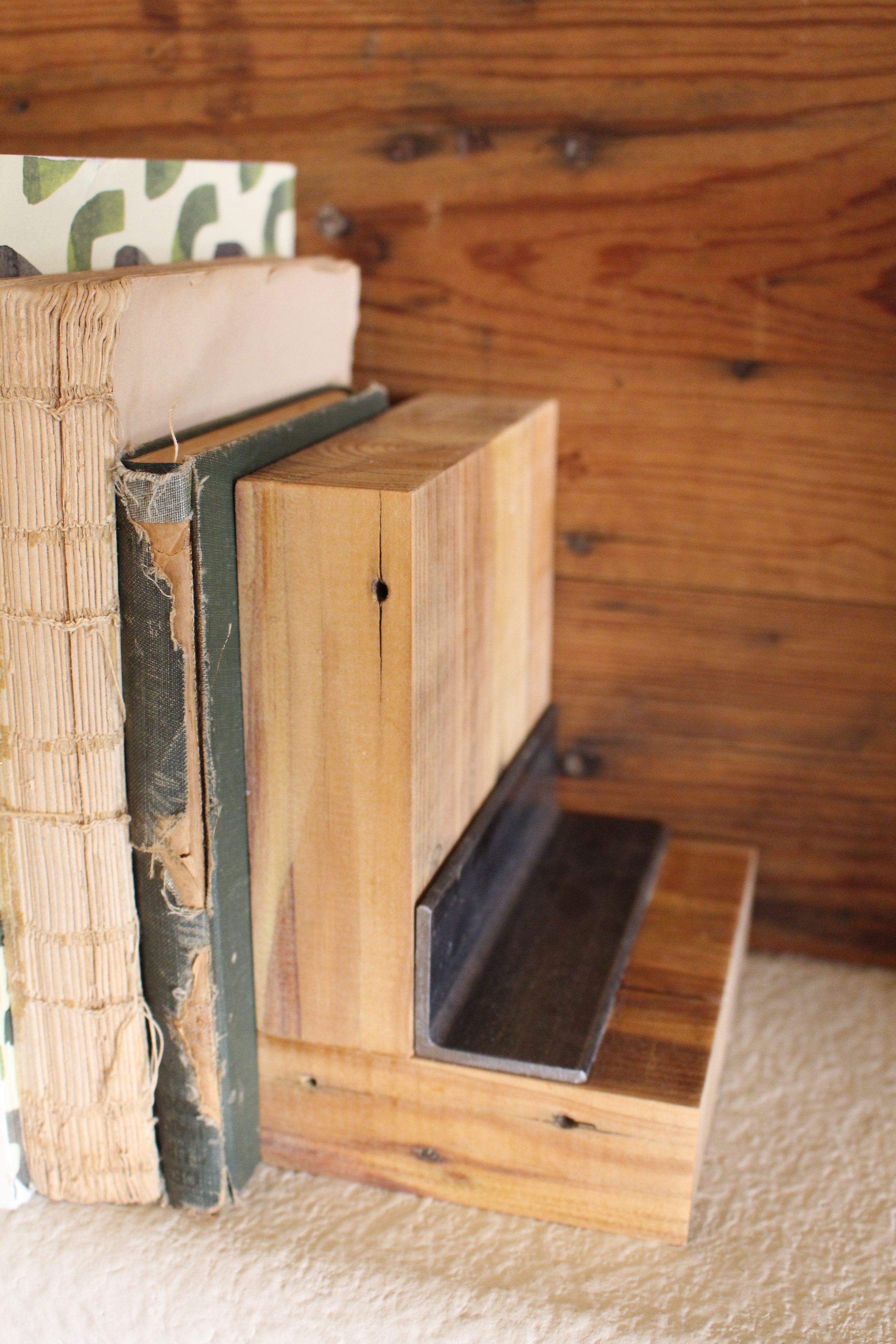 Reclaimed Book Ends 3 