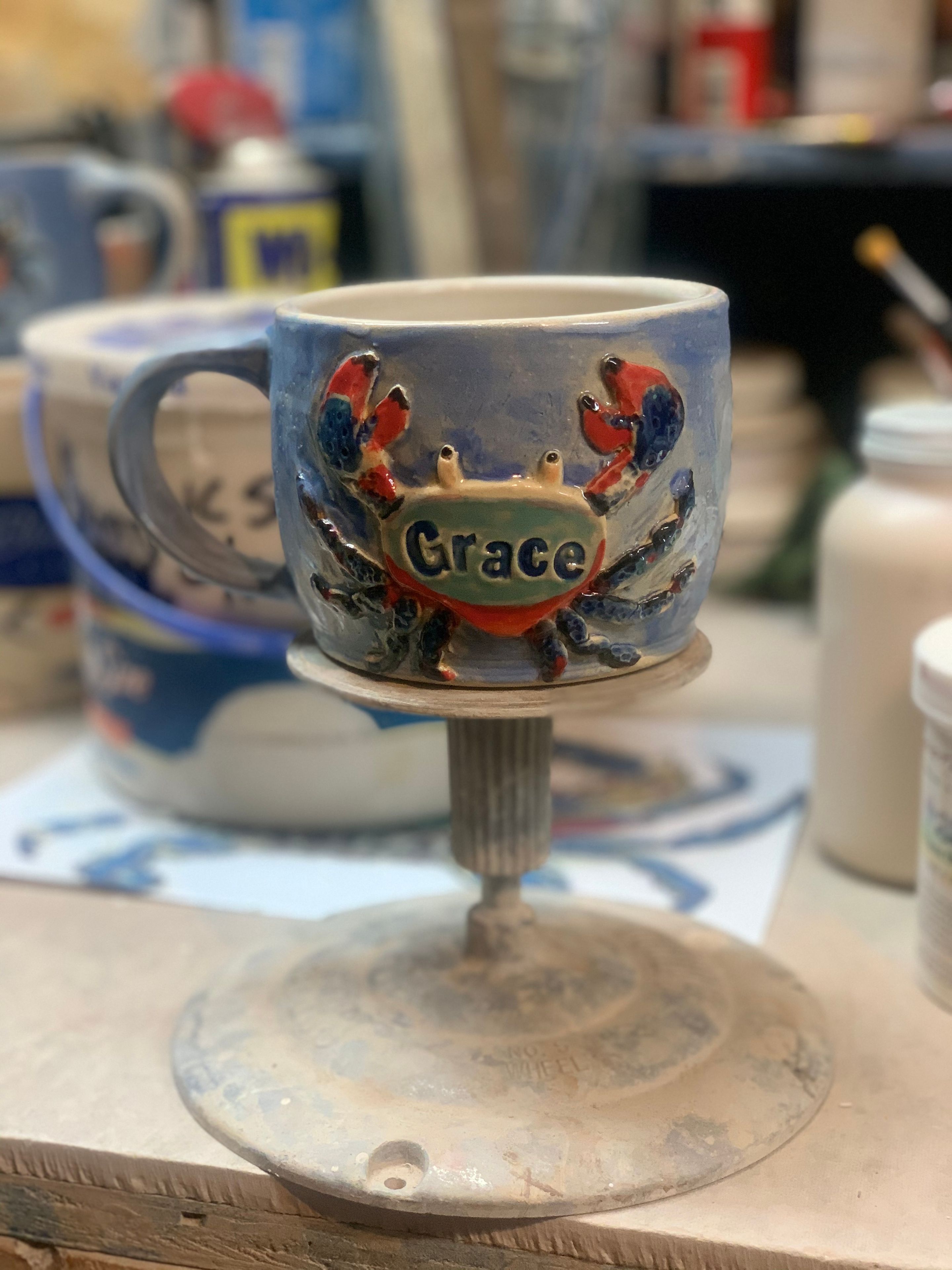 Custom Hand Painted Mug 6