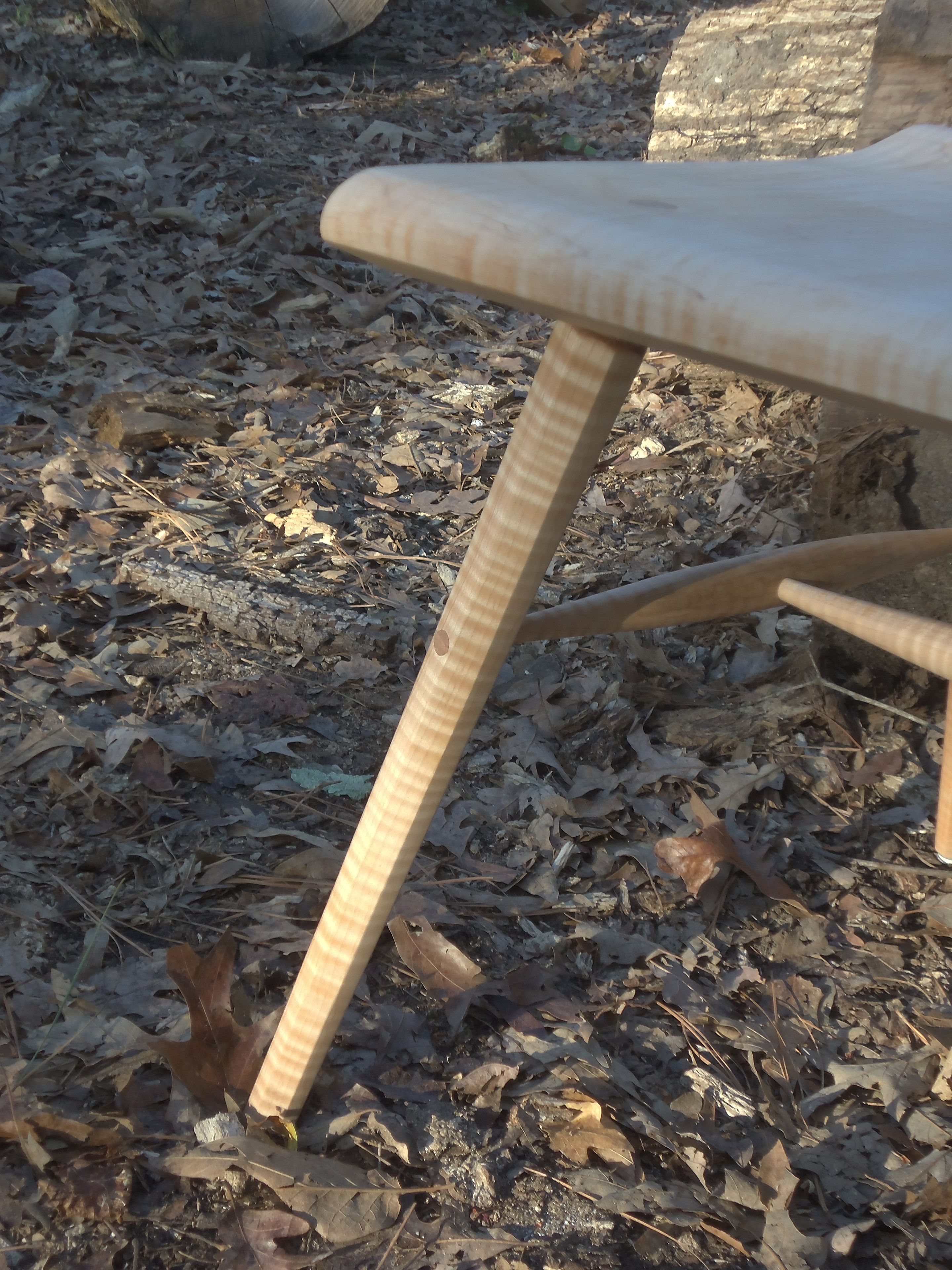 Comfortable Walnut Dining Bench 6 