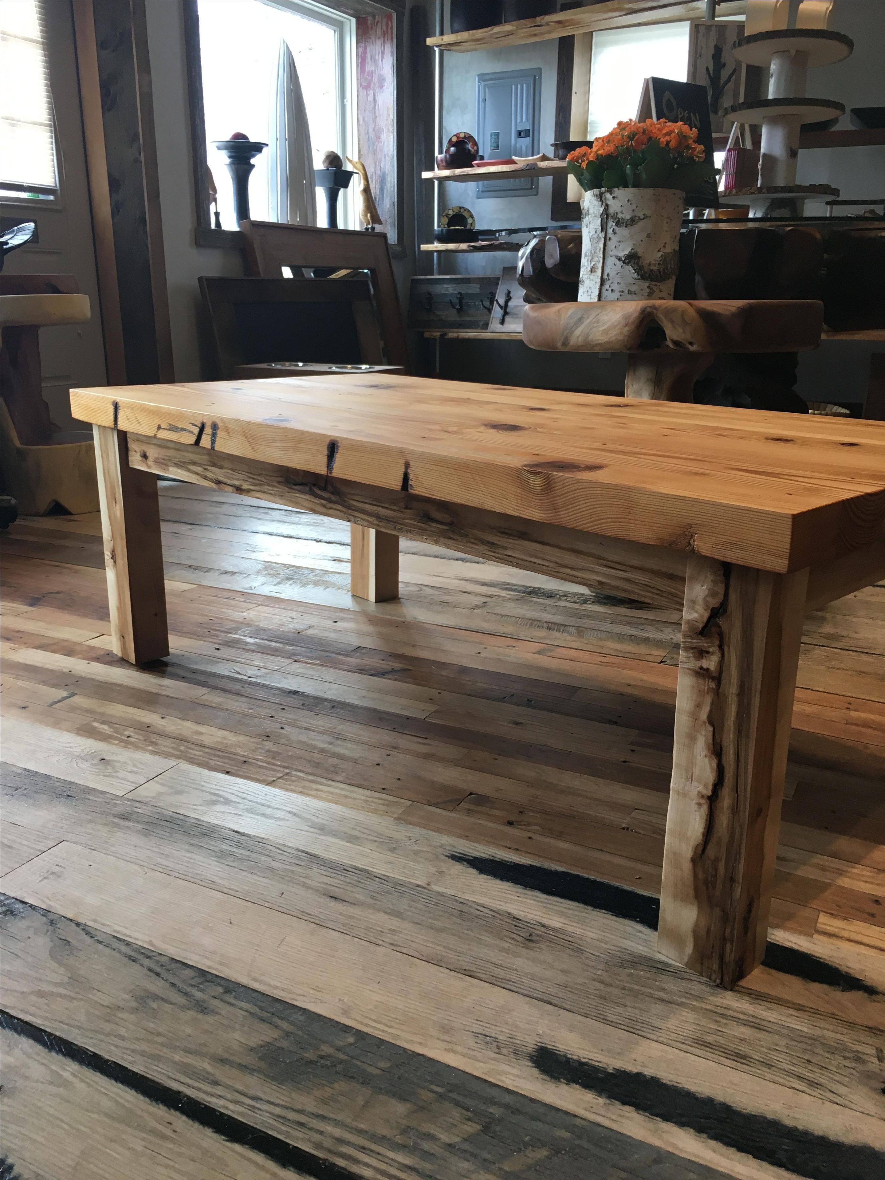 Reclaimed Wood Coffee Table 6 