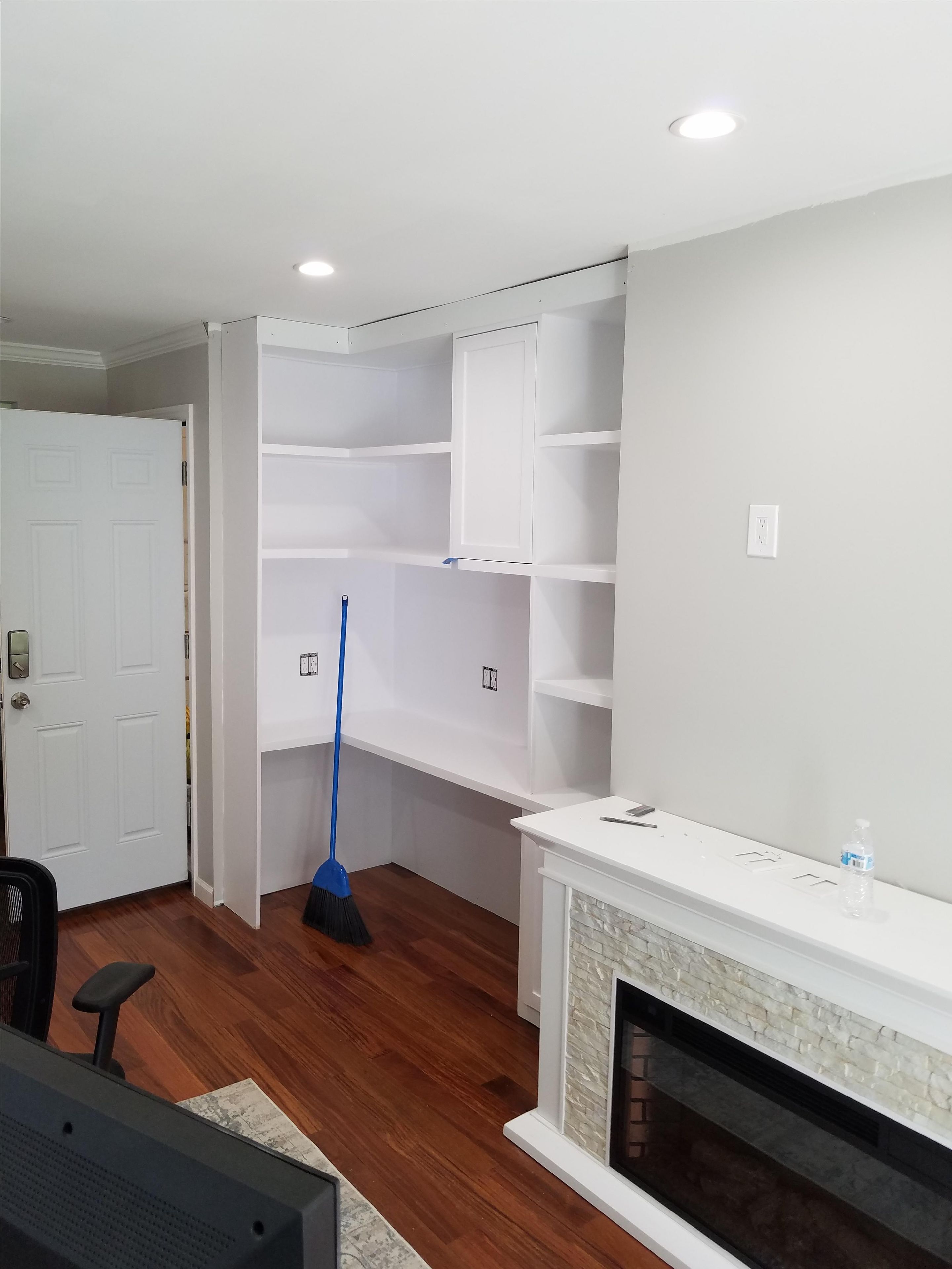 Custom Built In Office/Shelving Storage System 3 