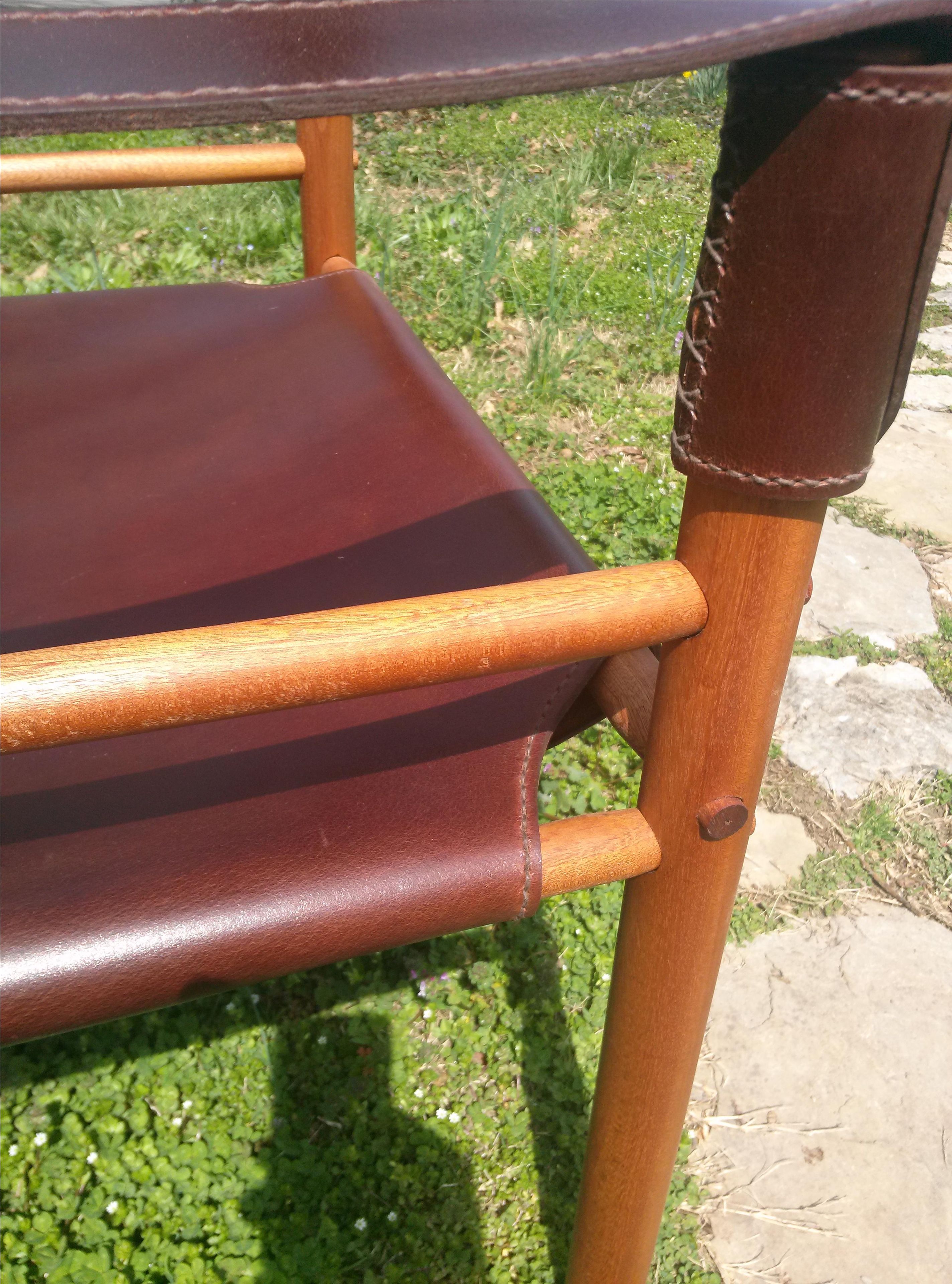 Leather Safari Chair 2 