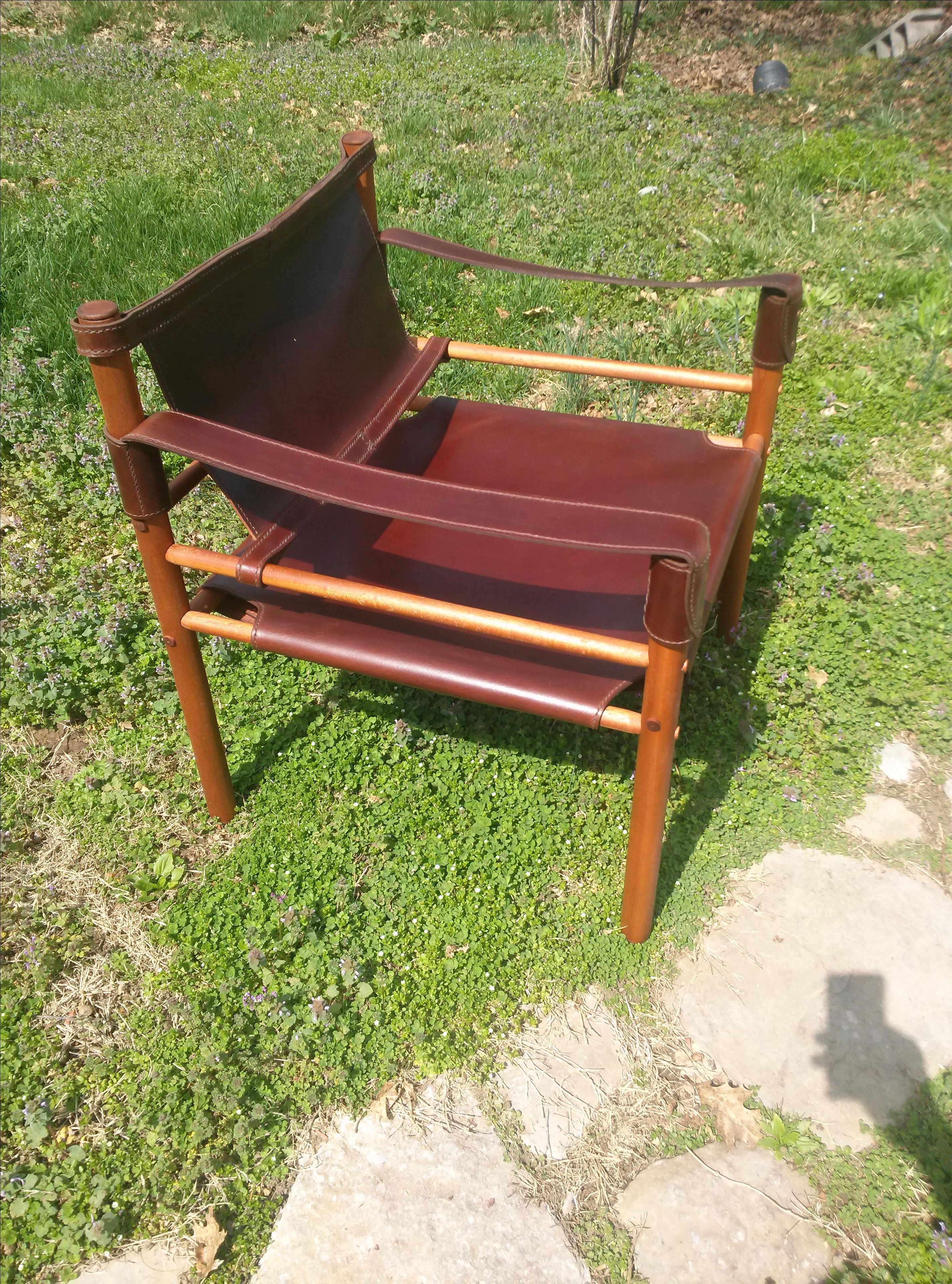 Leather Safari Chair 4 