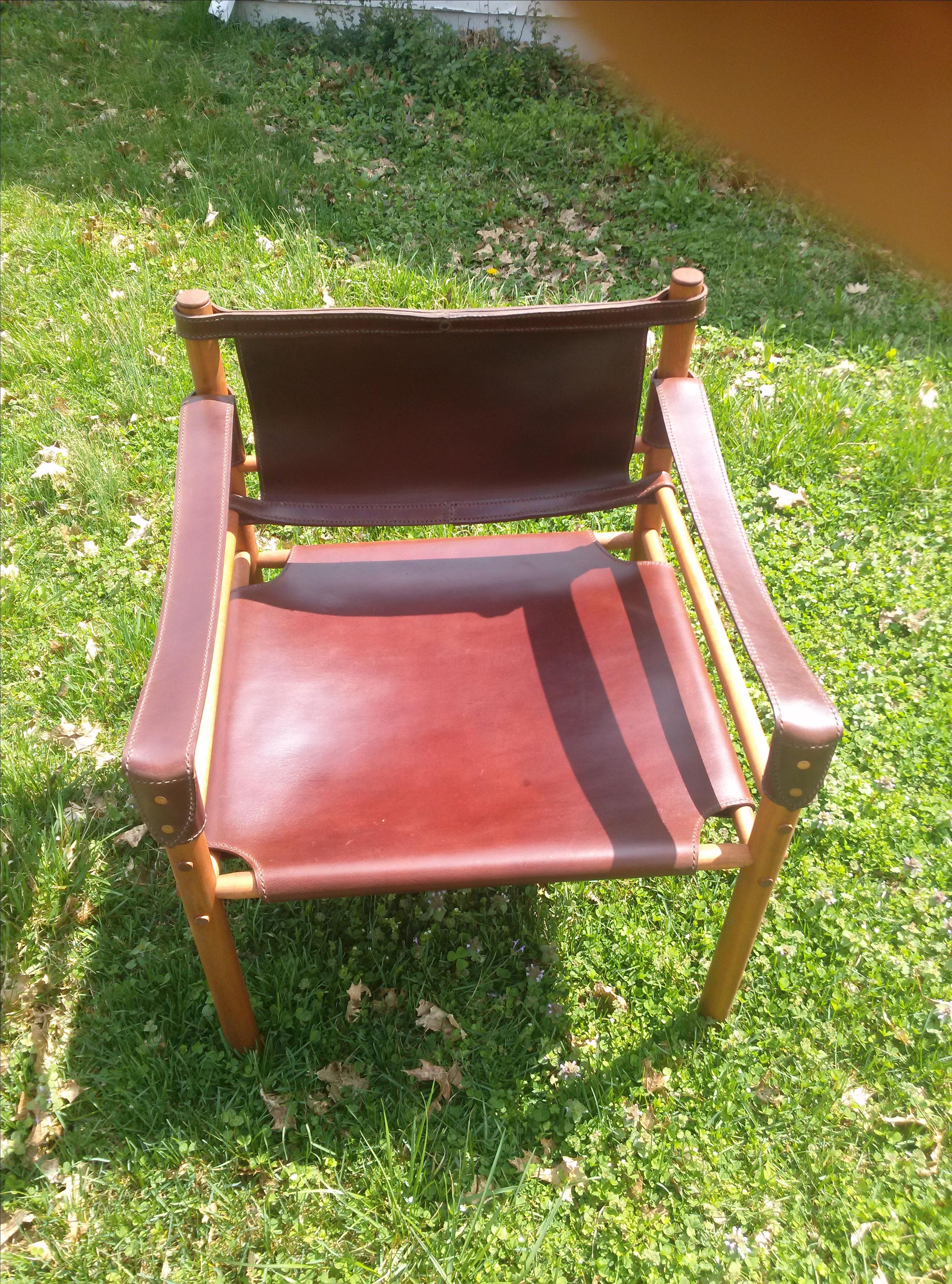 Leather Safari Chair 5 