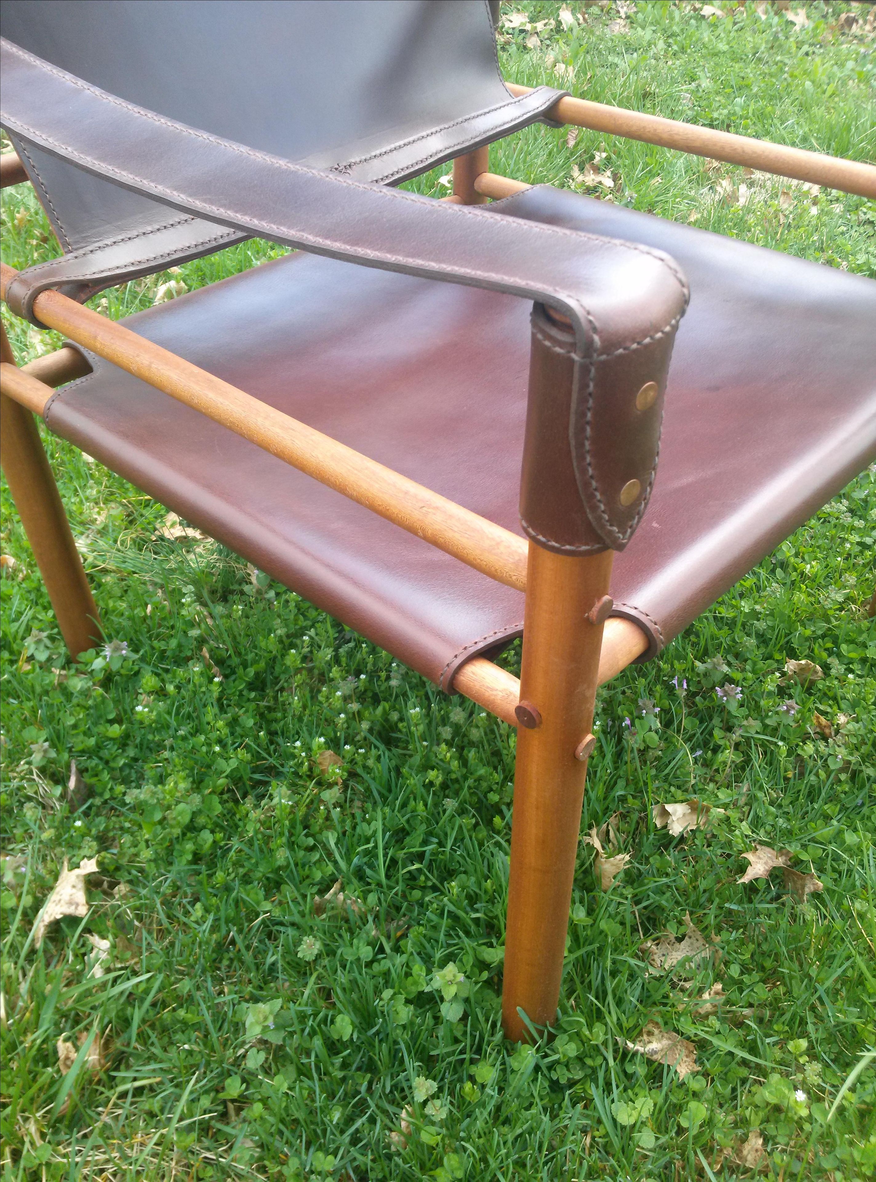 Leather Safari Chair 6 