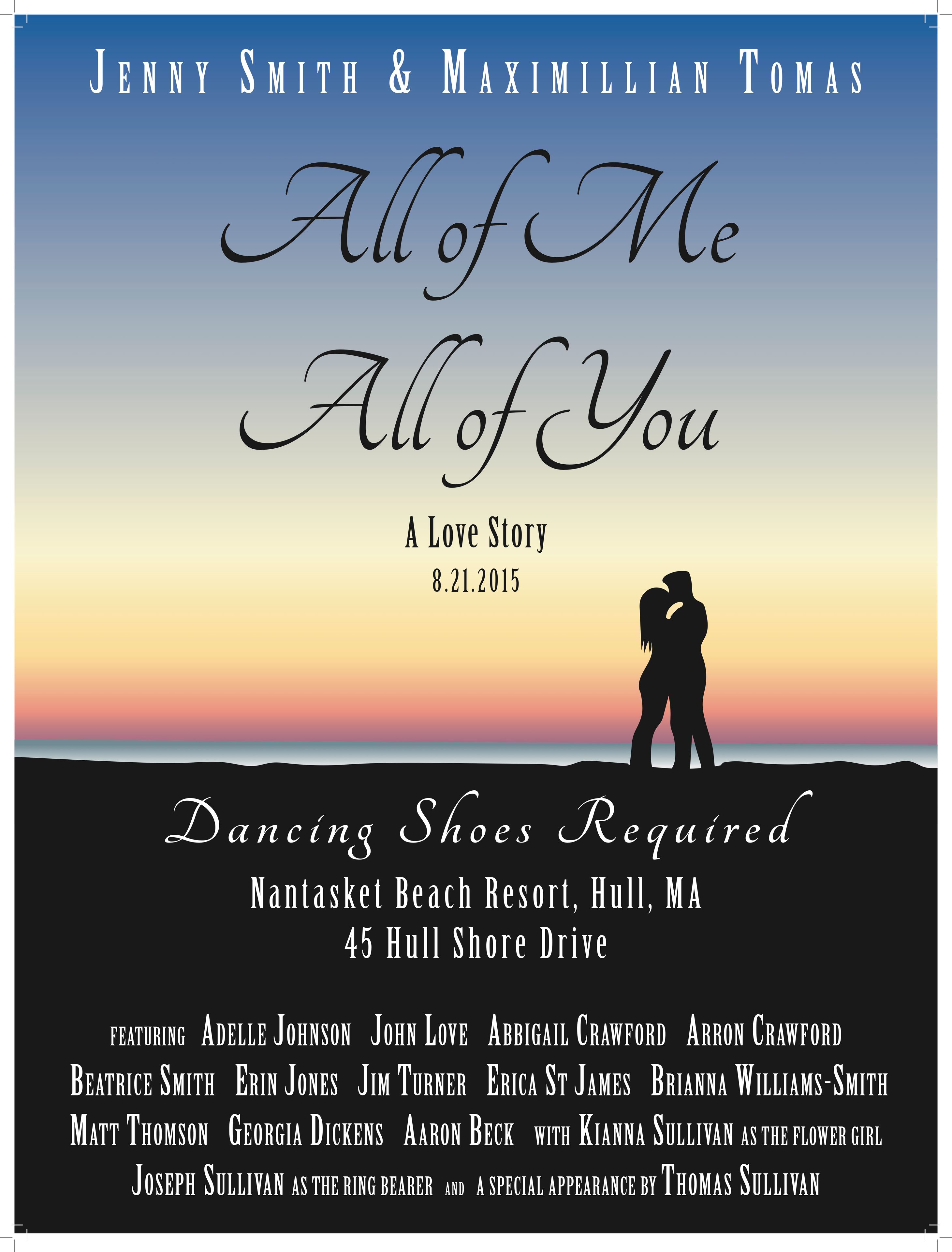 Custom Movie Poster - Unique Wedding Gift Idea 2