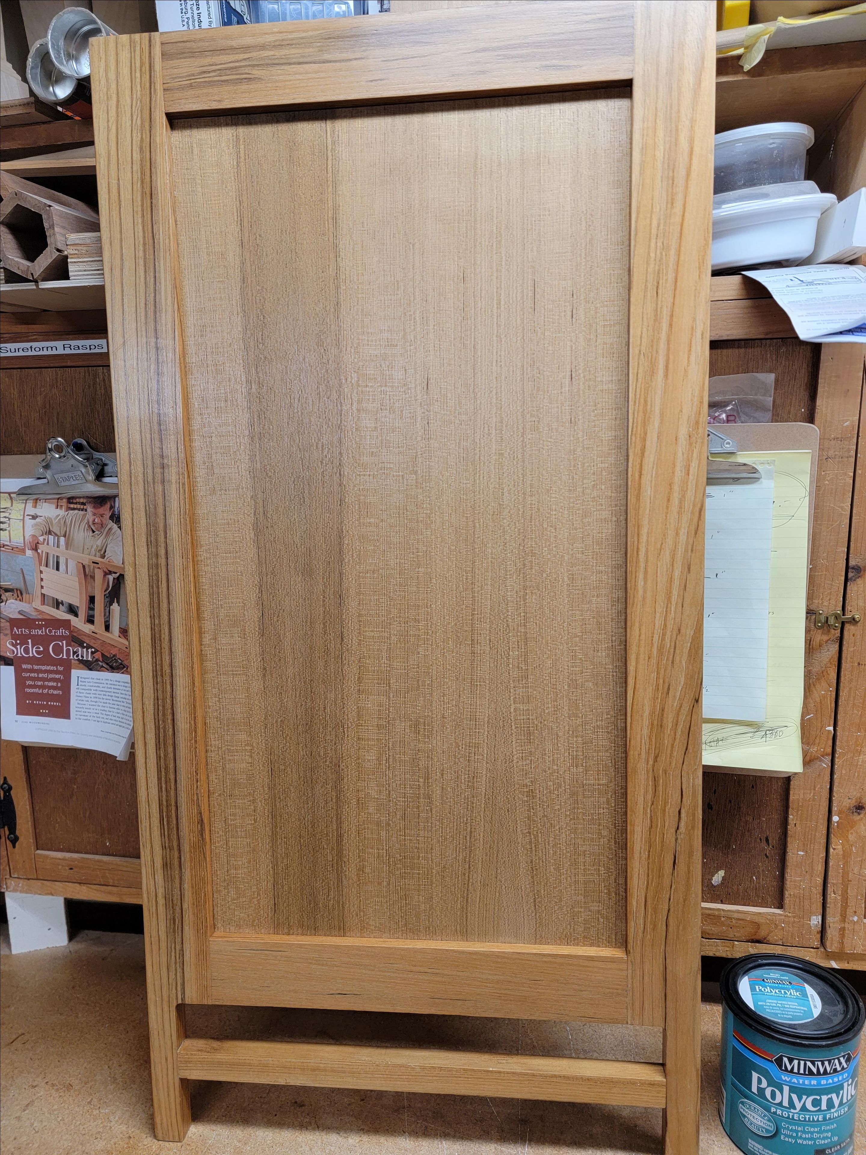 Teak Media Cabinet 2