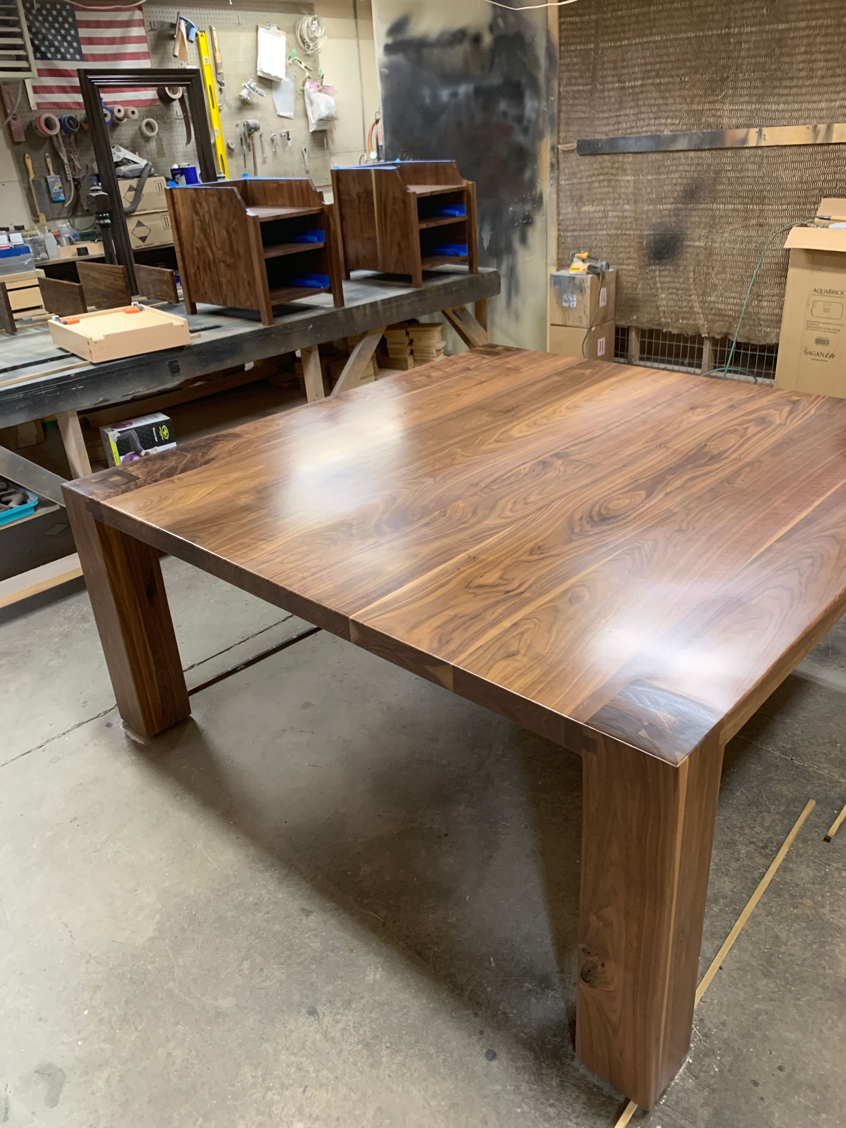 Solid Walnut Dining Table