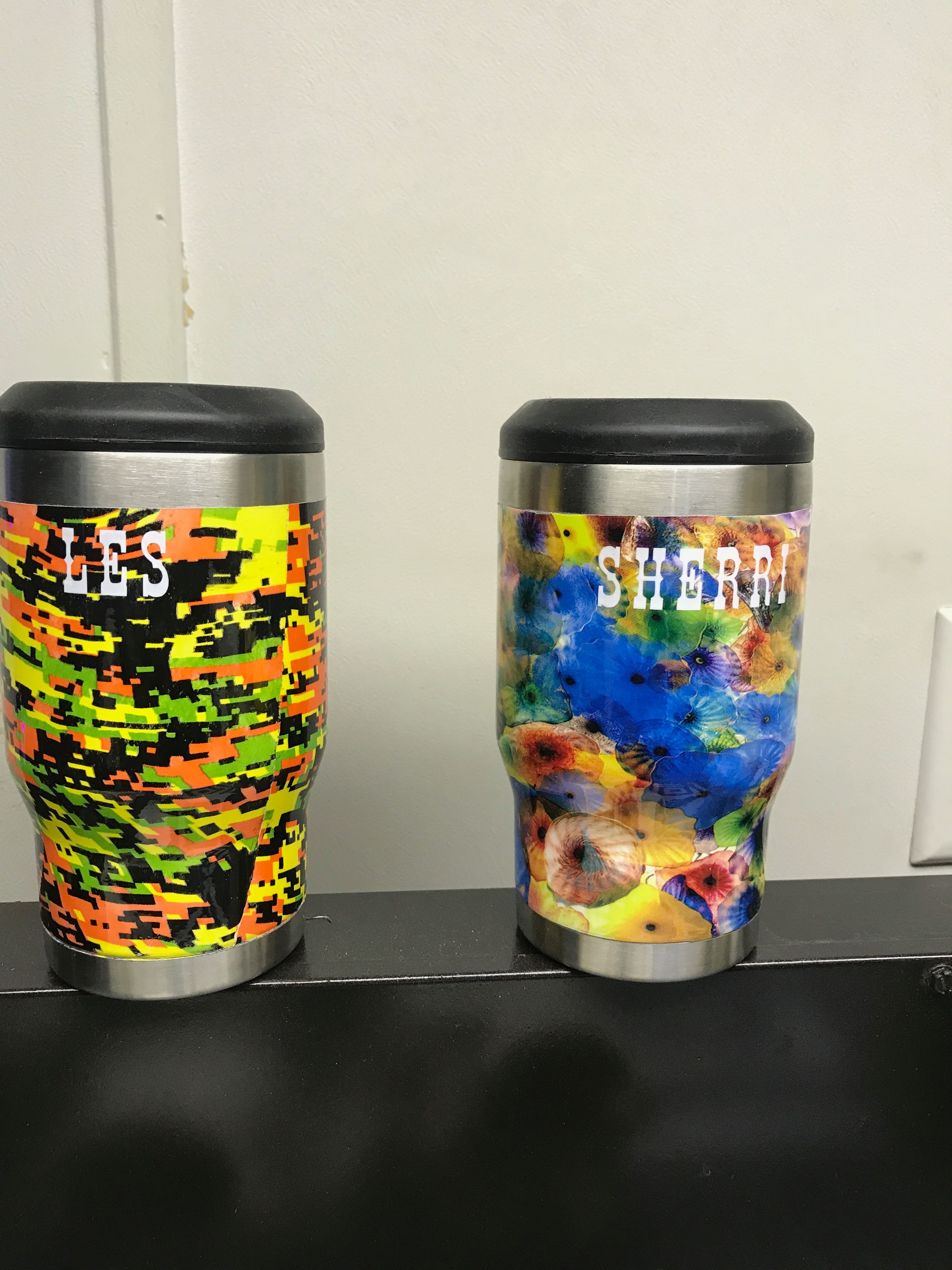 Hydro-Dipped Tumblers And Koozies 3 