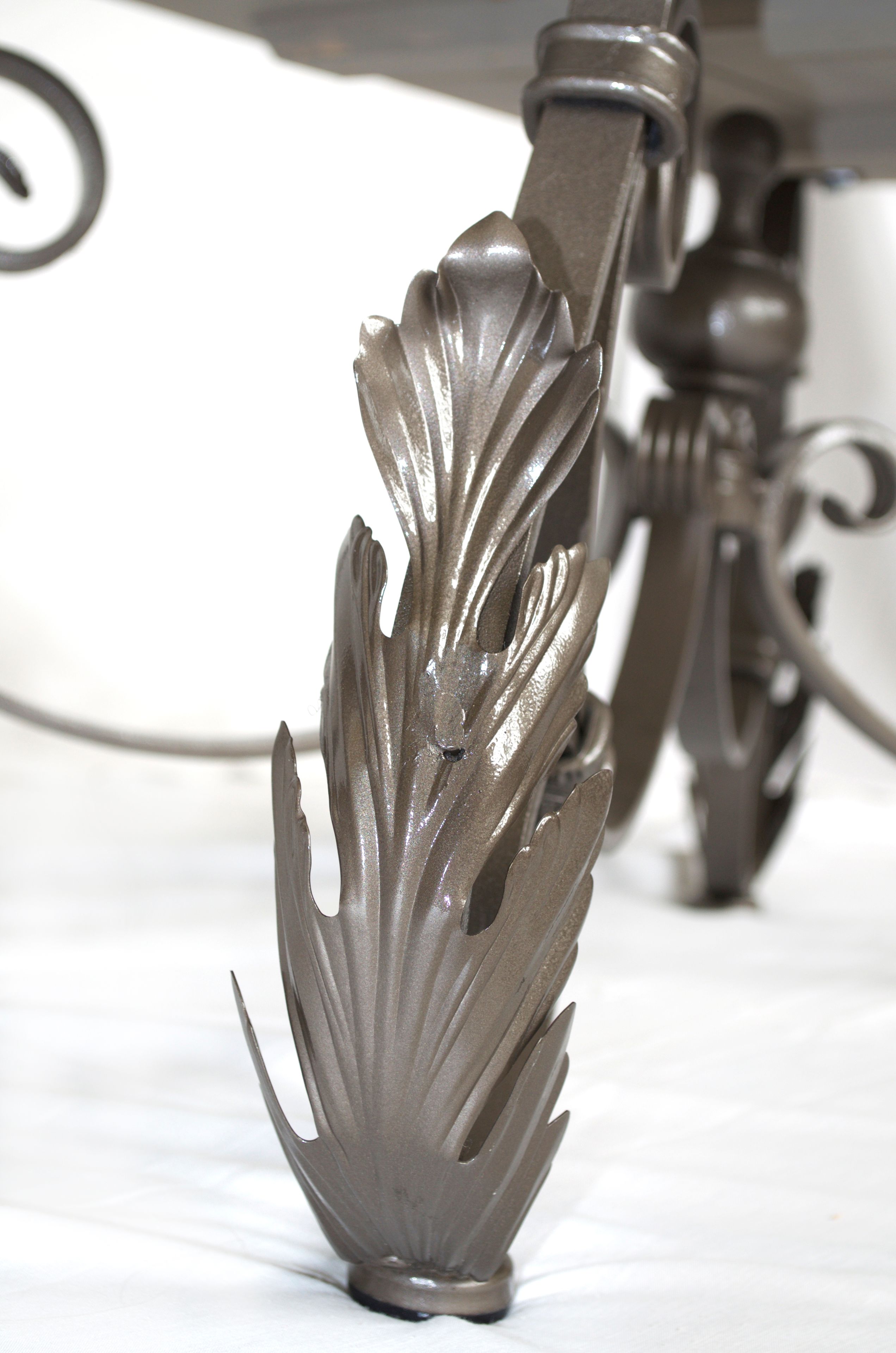 Wrought Iron Side Table 5 