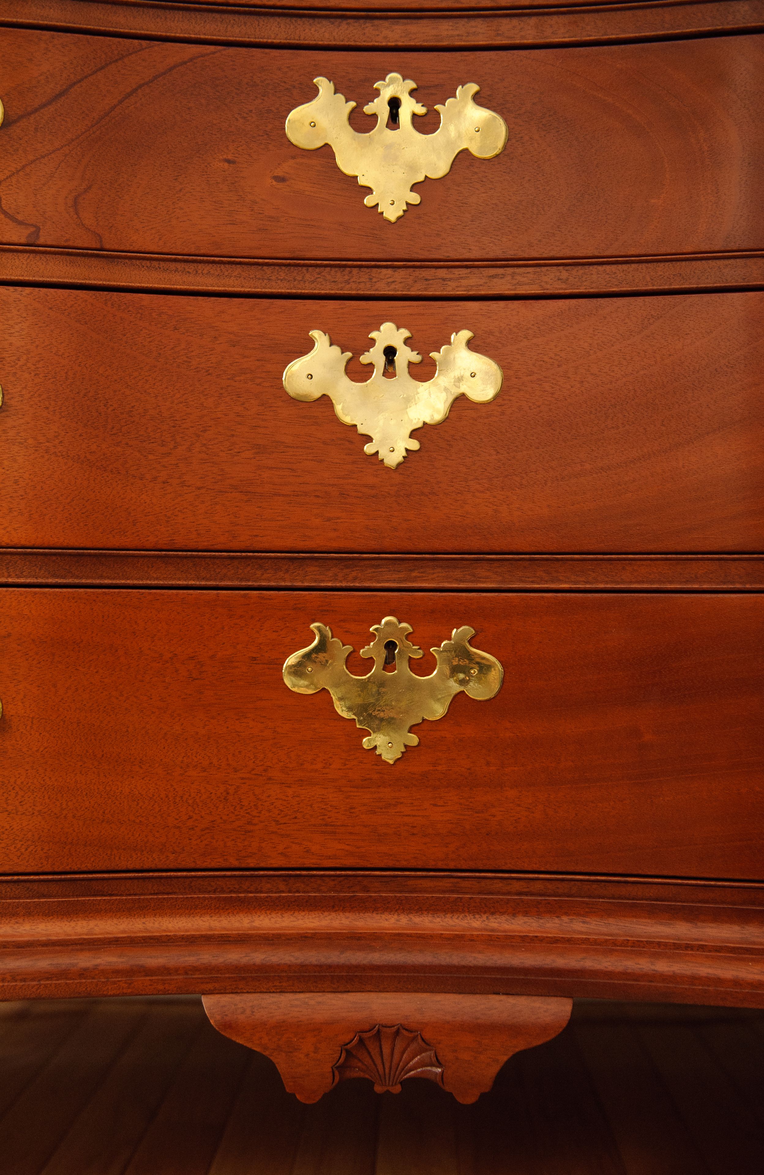 Secretary Desk, Upper Bookcase, Solid Mahogany 6