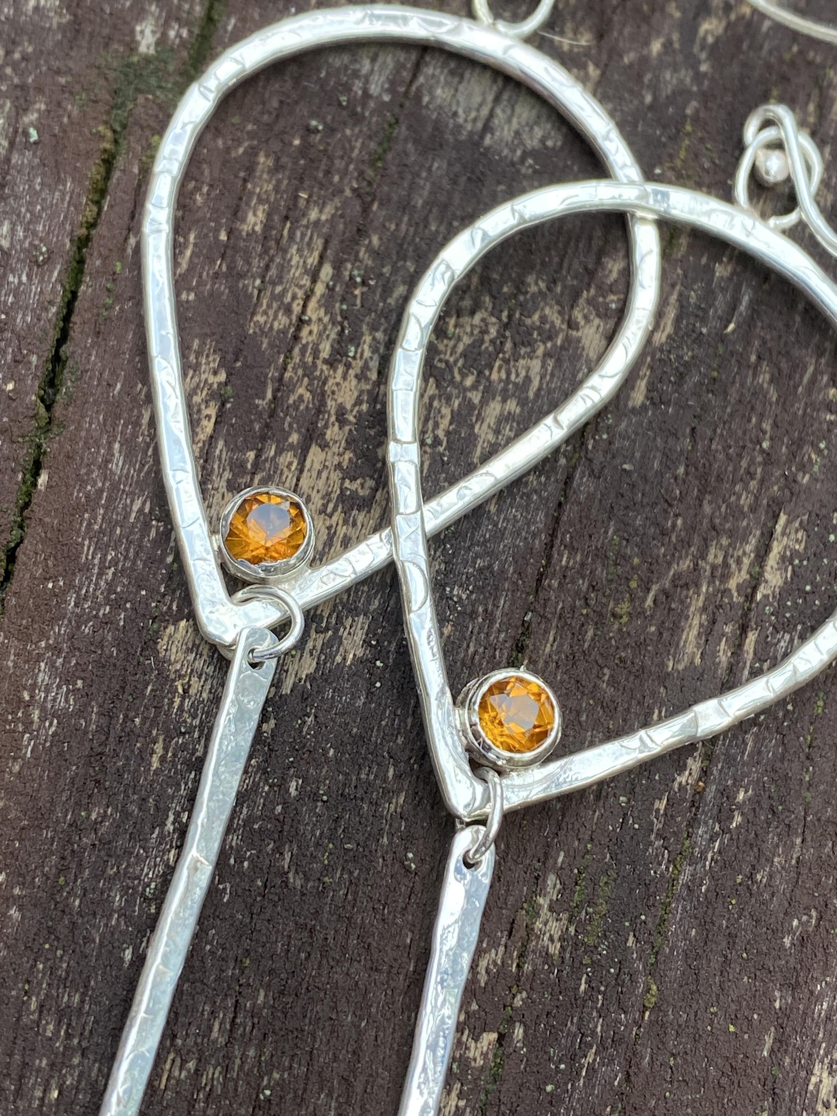 Sterling Silver Dangling Earrings 3 