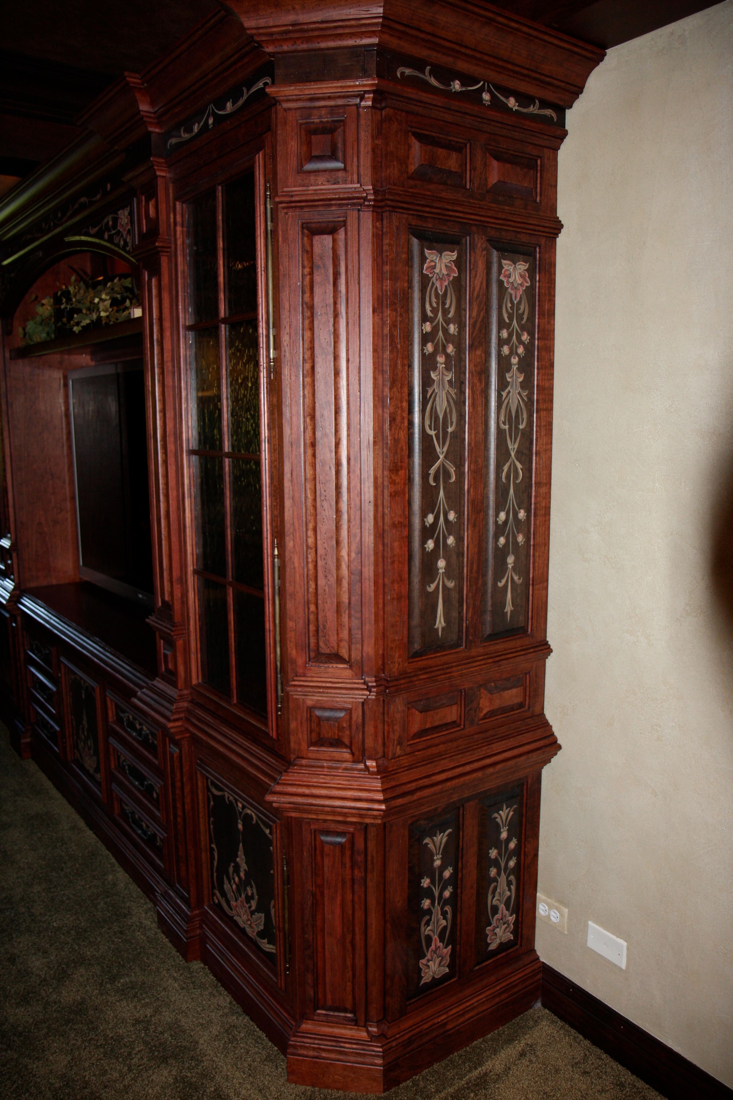 Custom Finishes On A Clients Cabinet 2 