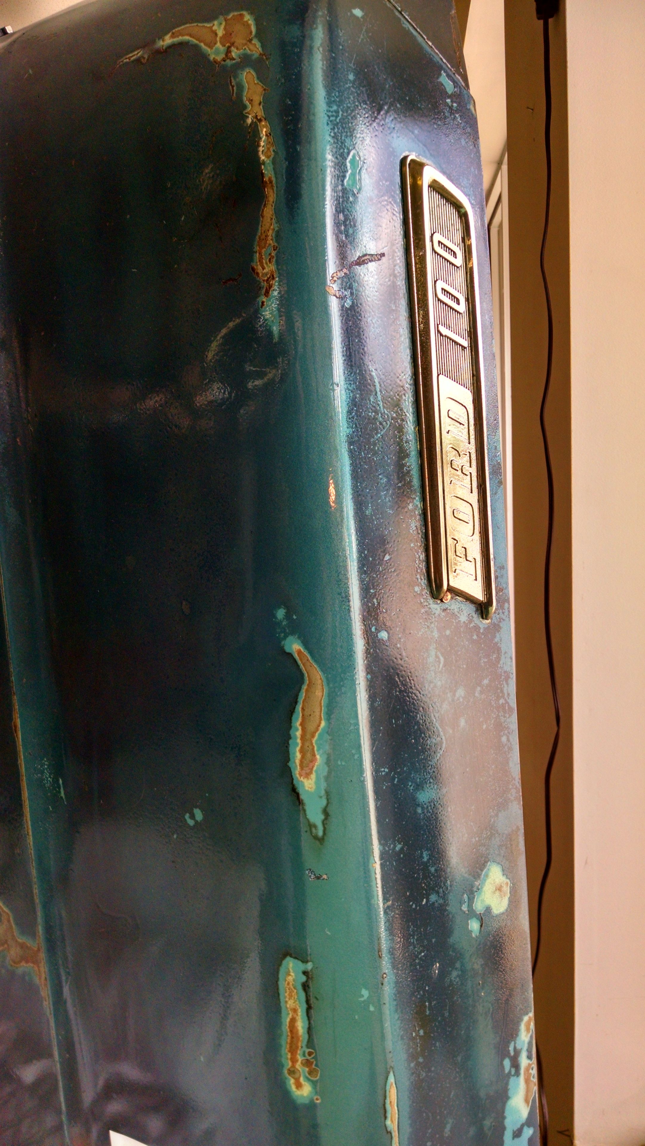 Industrial Metal Carhood Headboard 6 