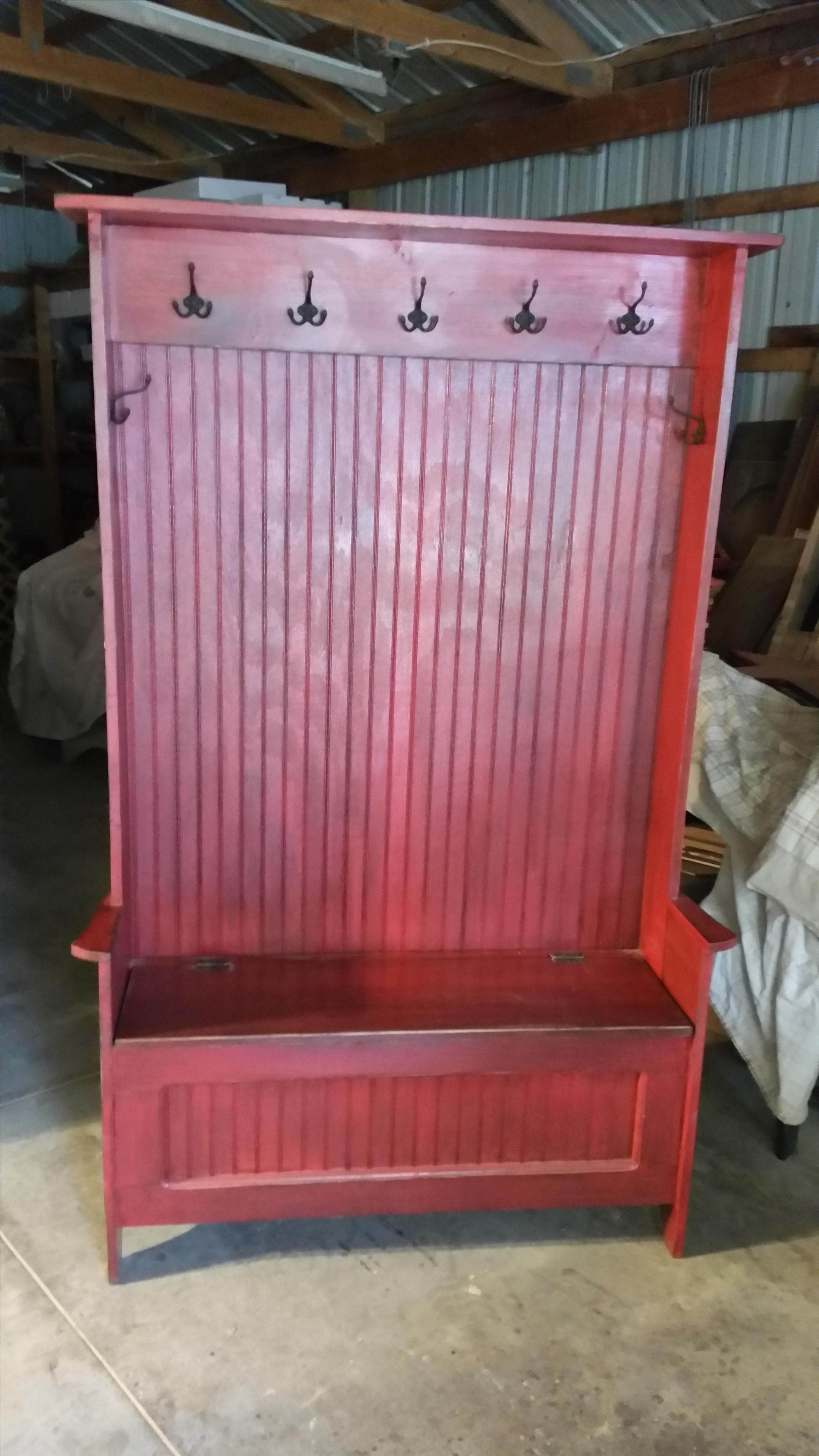 High Back Hall Tree/Mudroom Bench