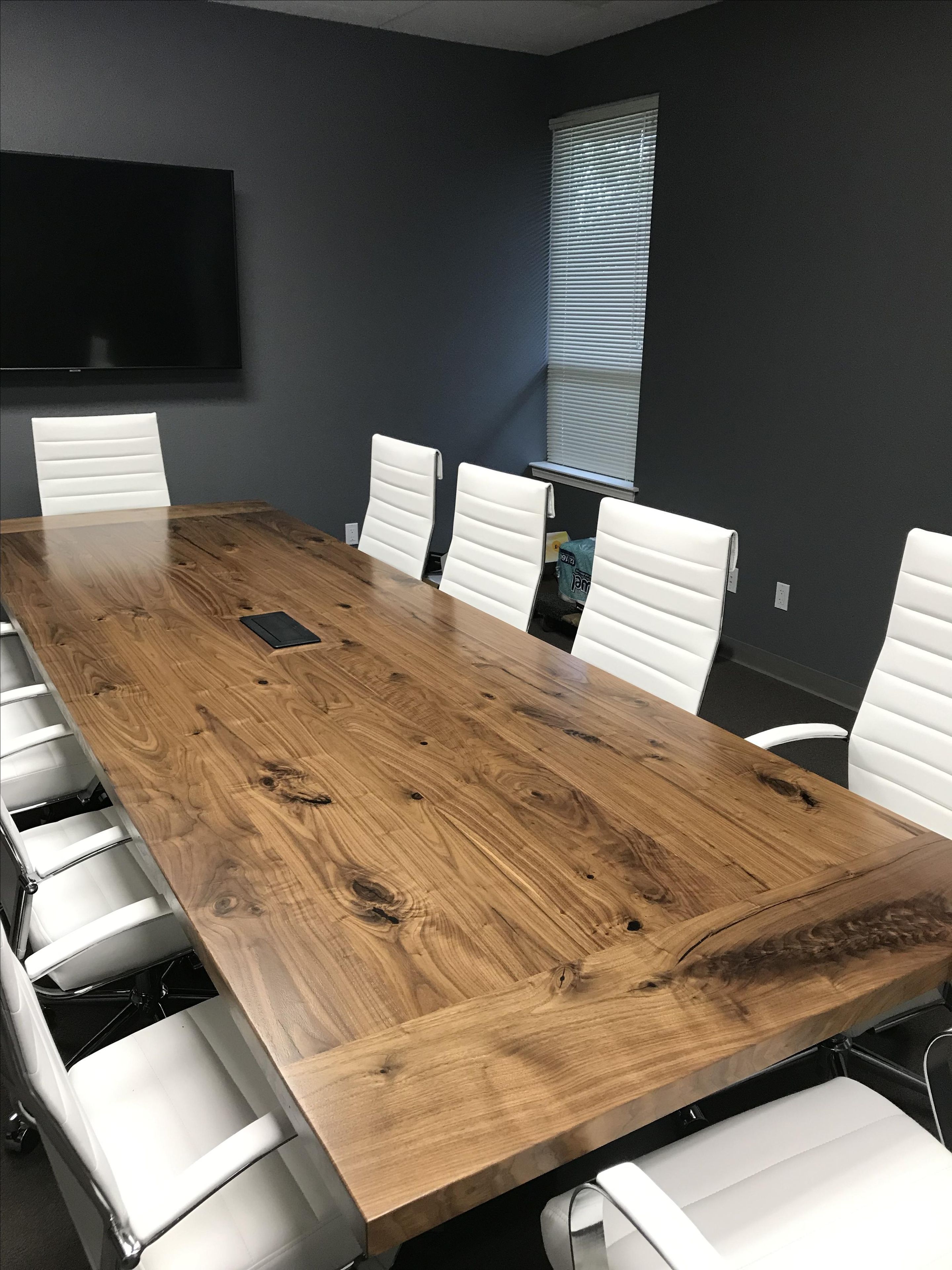 12 Ft Walnut Conference Table 2