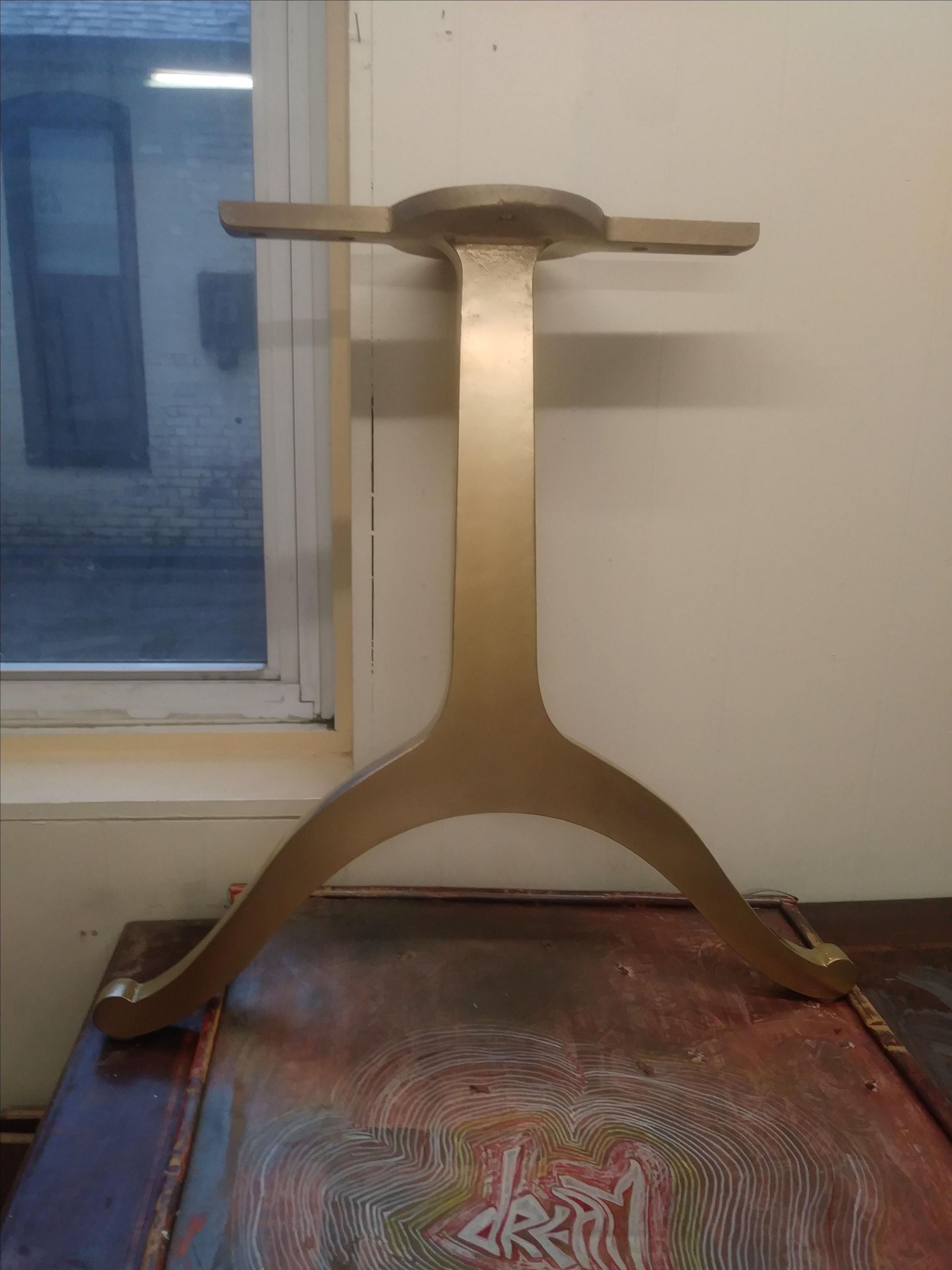 Wishbone Table Legs, Brass Finish Without Brass Price