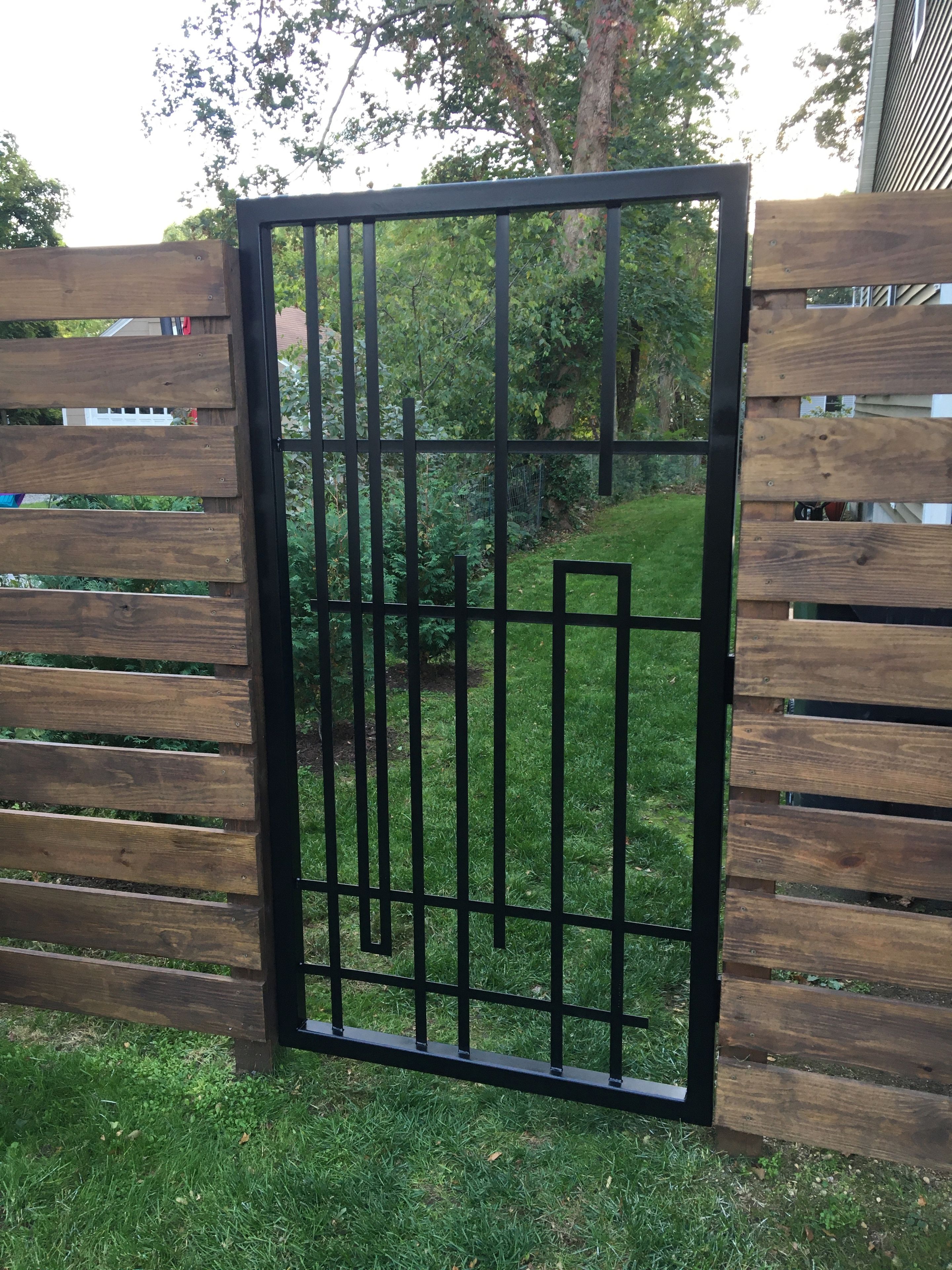 Frank Lloyd Wright Style Gate Door