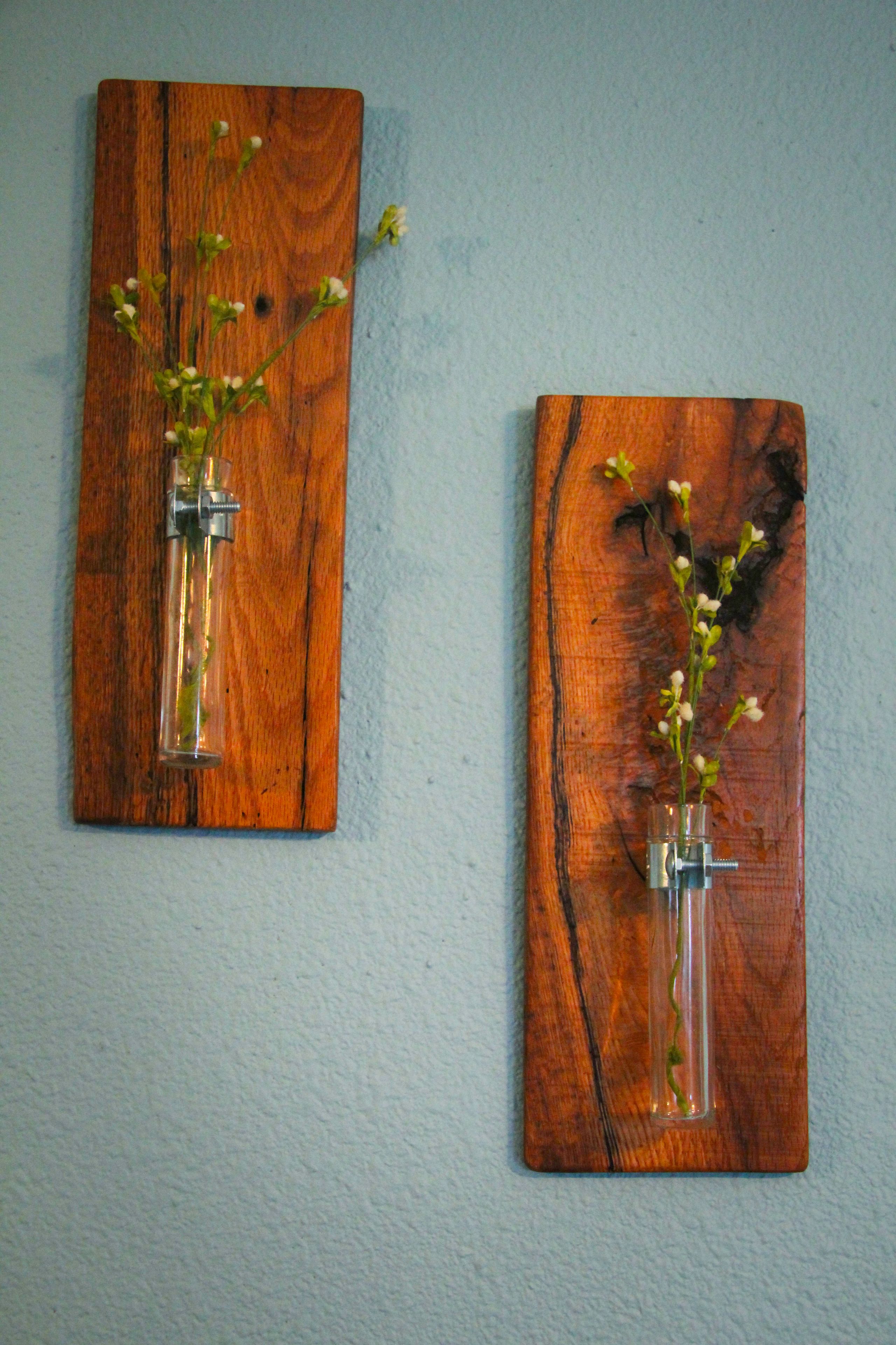 Wall Mounted Flower Holders