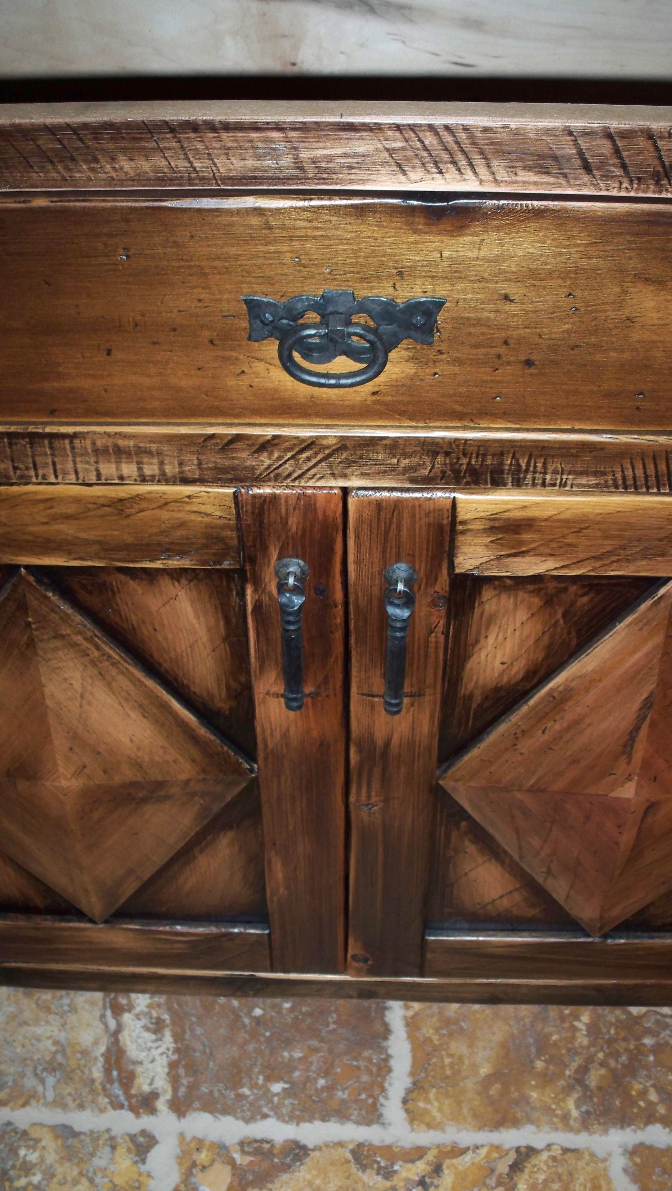 Vanity In Western Red Cedar 2