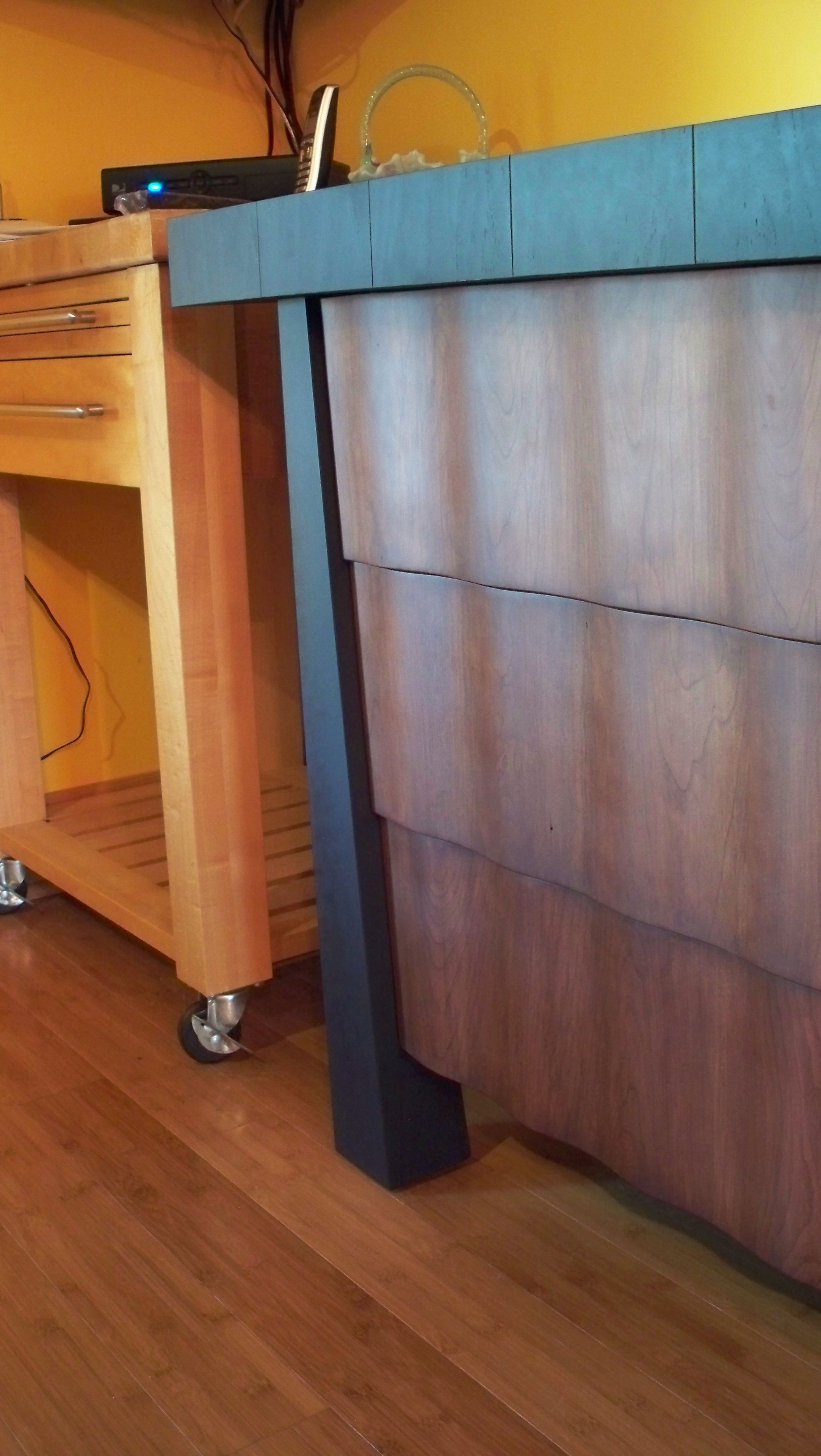 Drape Front Credenza