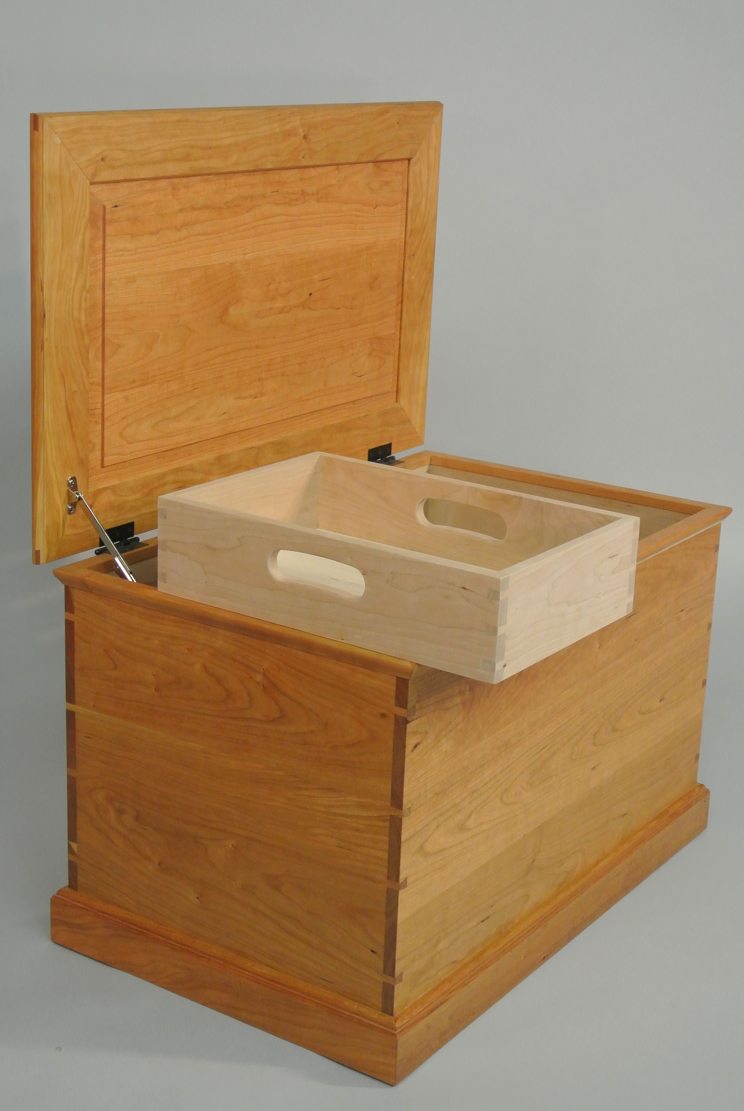 Dovetailed Cherry Chest 3