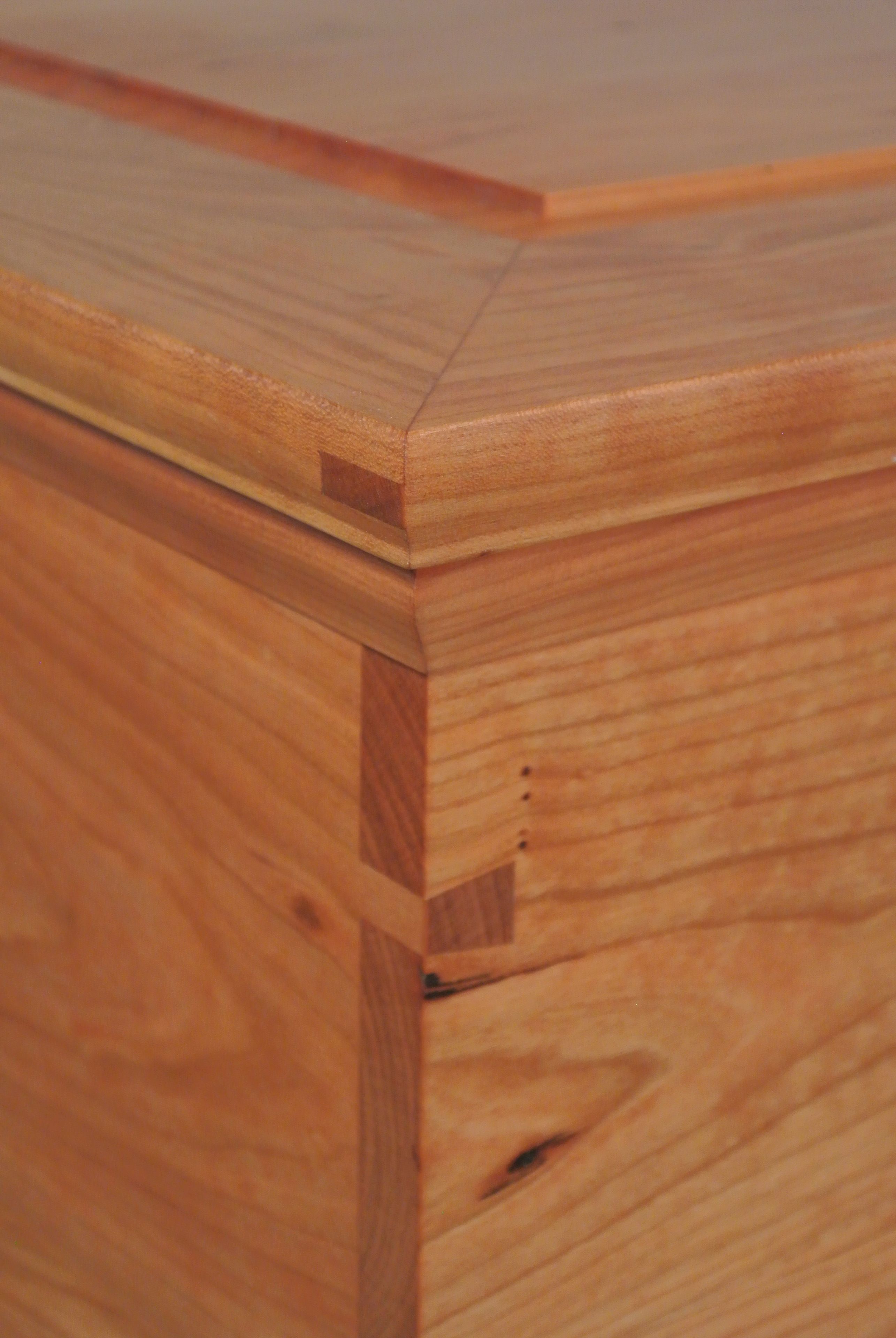 Dovetailed Cherry Chest 4